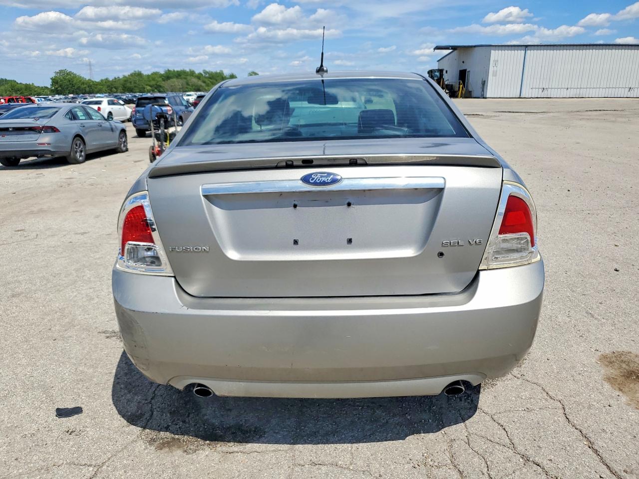 2008 Ford Fusion Sel Gray vin: 3FAHP08178R217896