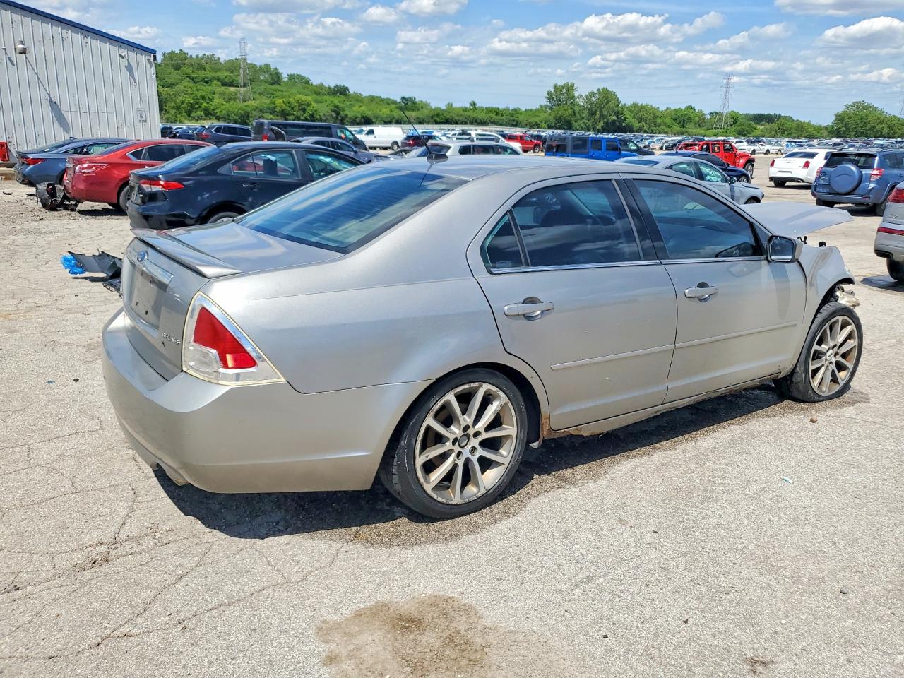 2008 Ford Fusion Sel Gray vin: 3FAHP08178R217896