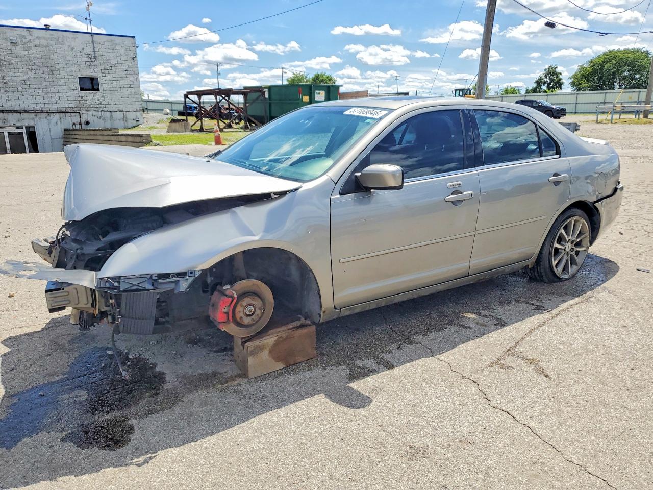 2008 Ford Fusion Sel Gray vin: 3FAHP08178R217896