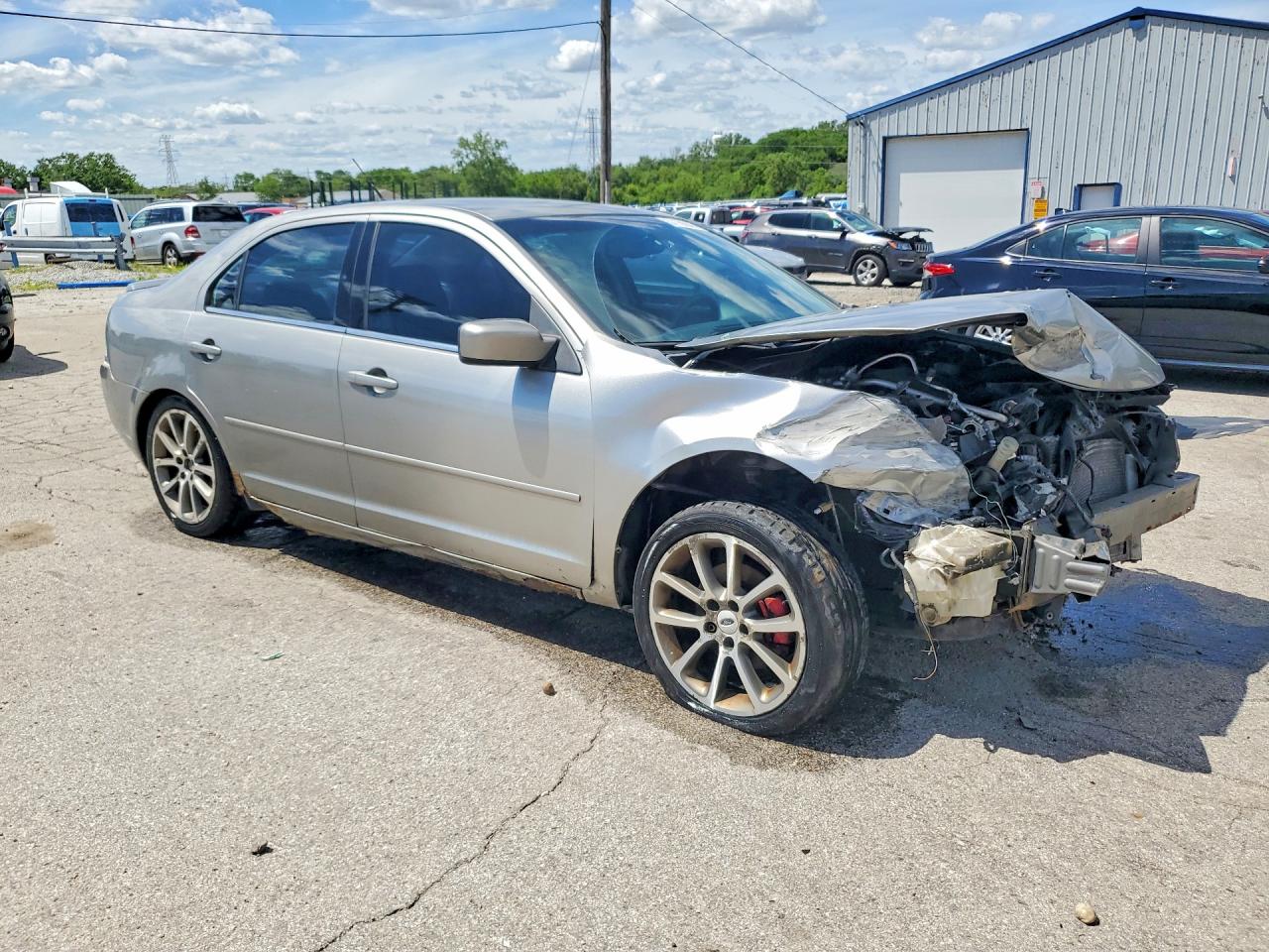 2008 Ford Fusion Sel Gray vin: 3FAHP08178R217896