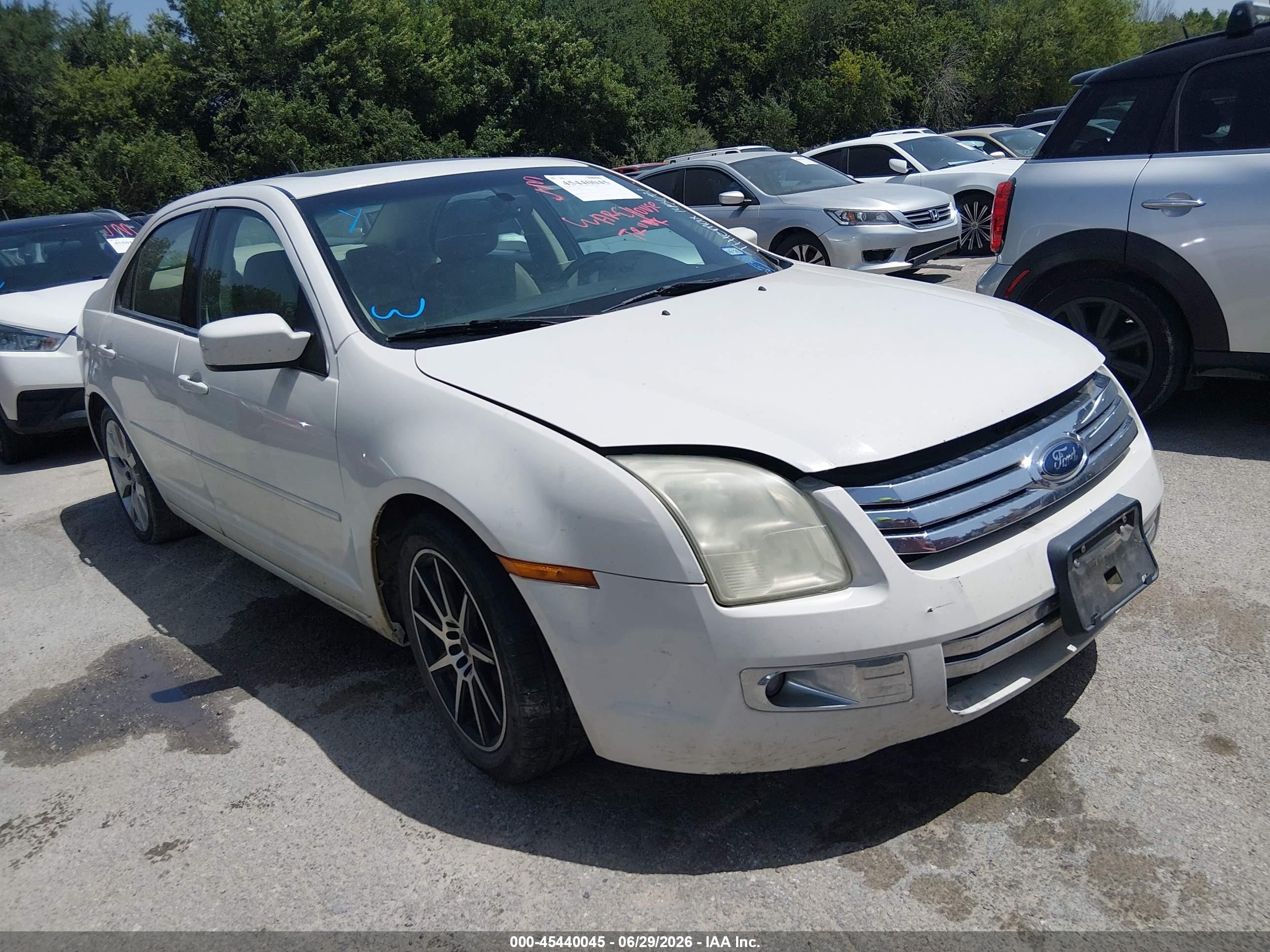 2009 Ford Fusion Sel Cream vin: 3FAHP08179R145681