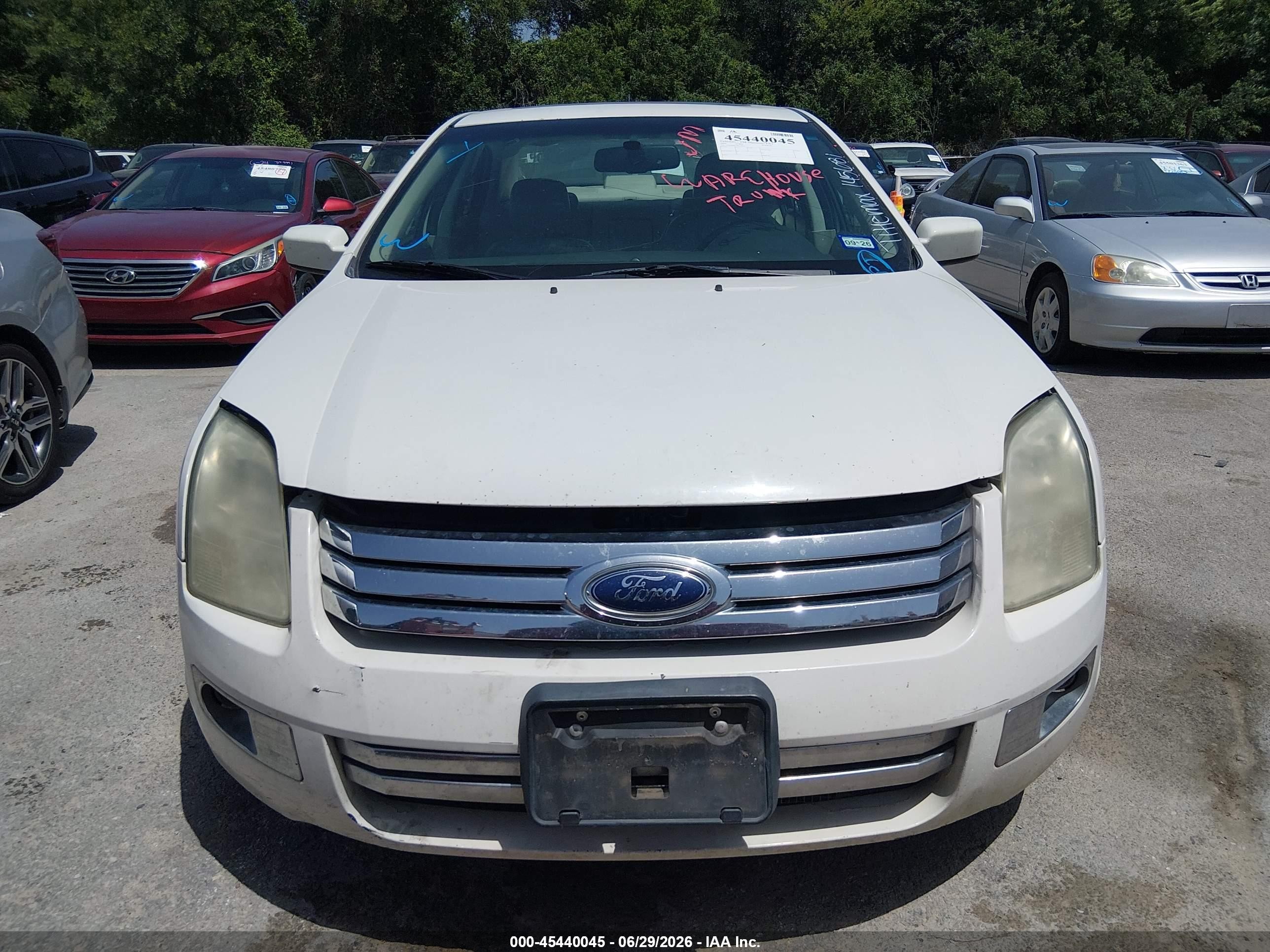 2009 Ford Fusion Sel Cream vin: 3FAHP08179R145681