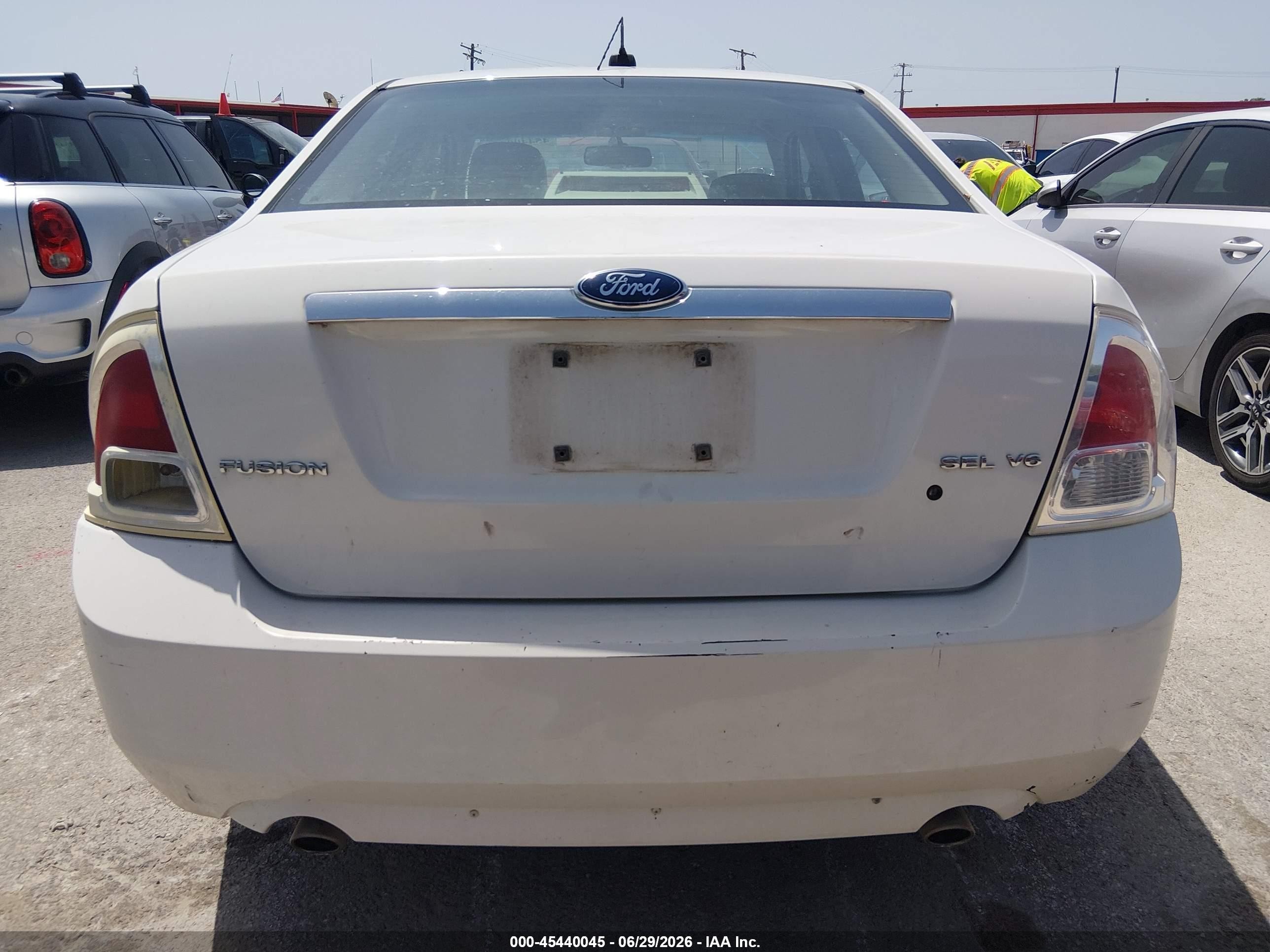 2009 Ford Fusion Sel Cream vin: 3FAHP08179R145681