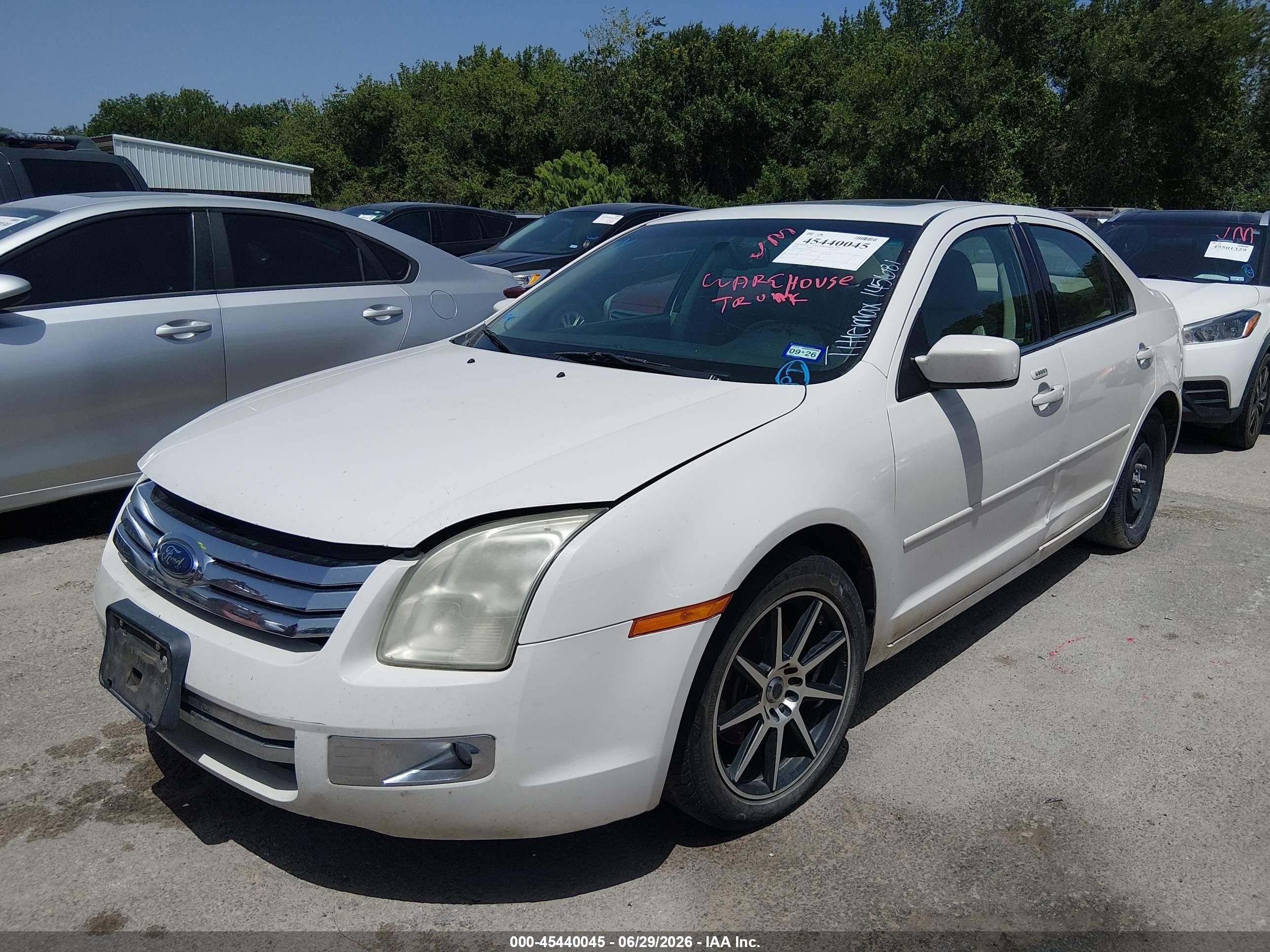 2009 Ford Fusion Sel Cream vin: 3FAHP08179R145681
