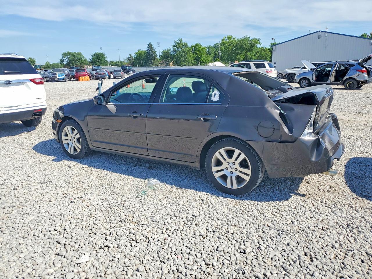 2006 Ford Fusion Sel Gray vin: 3FAHP08186R185571