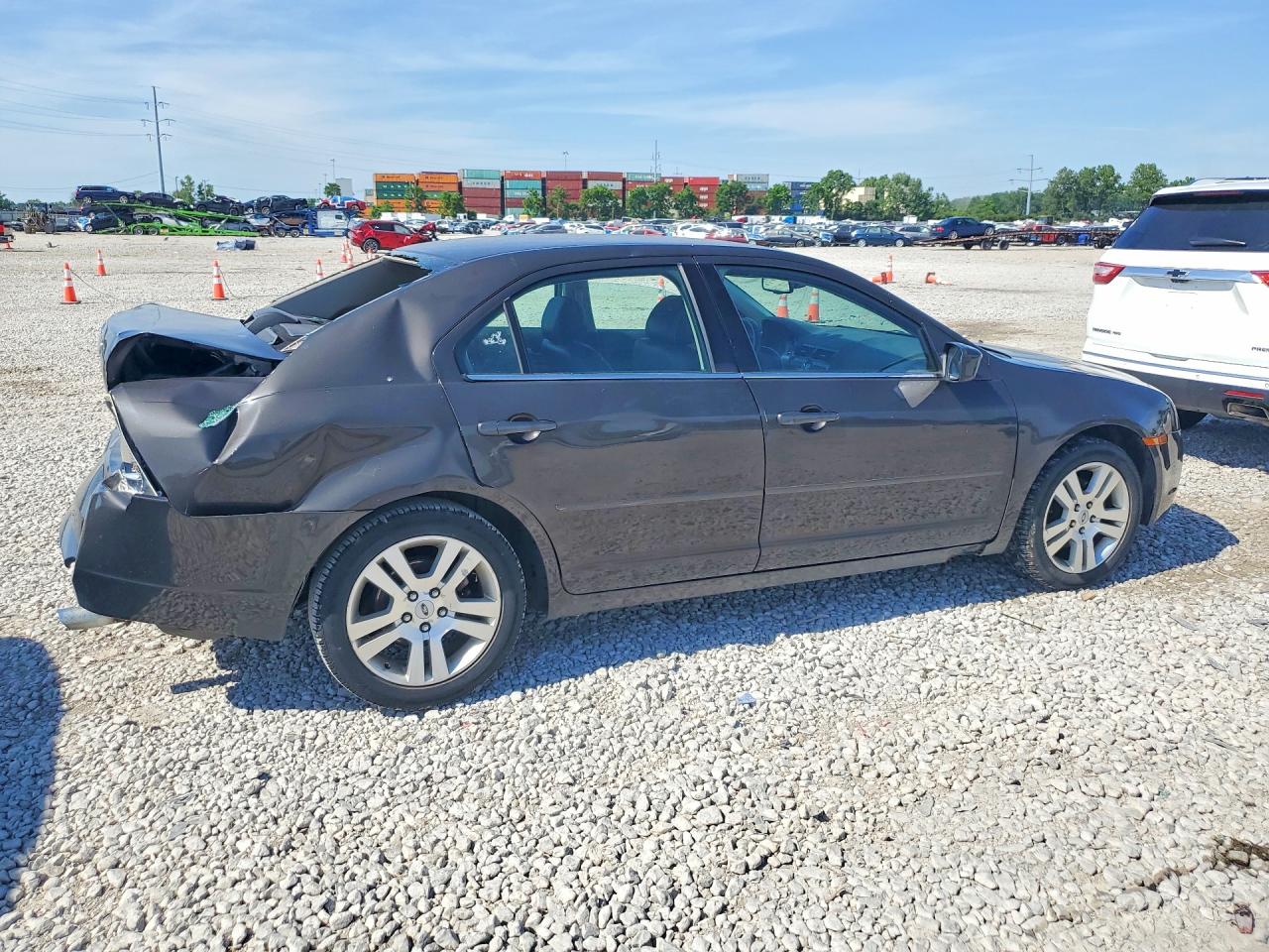 2006 Ford Fusion Sel Gray vin: 3FAHP08186R185571