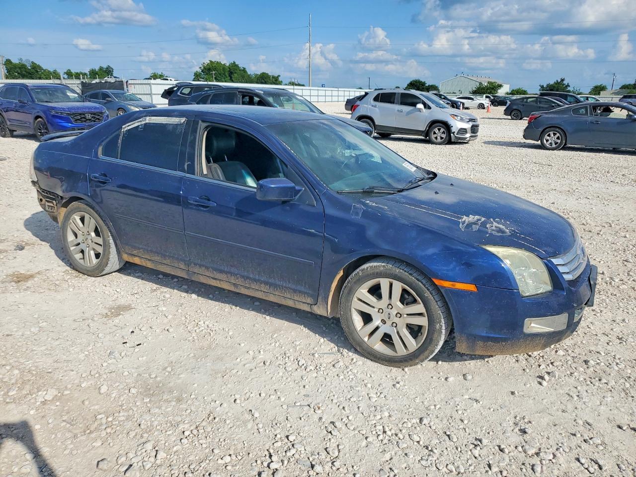2007 Ford Fusion Sel Blue vin: 3FAHP08187R156508