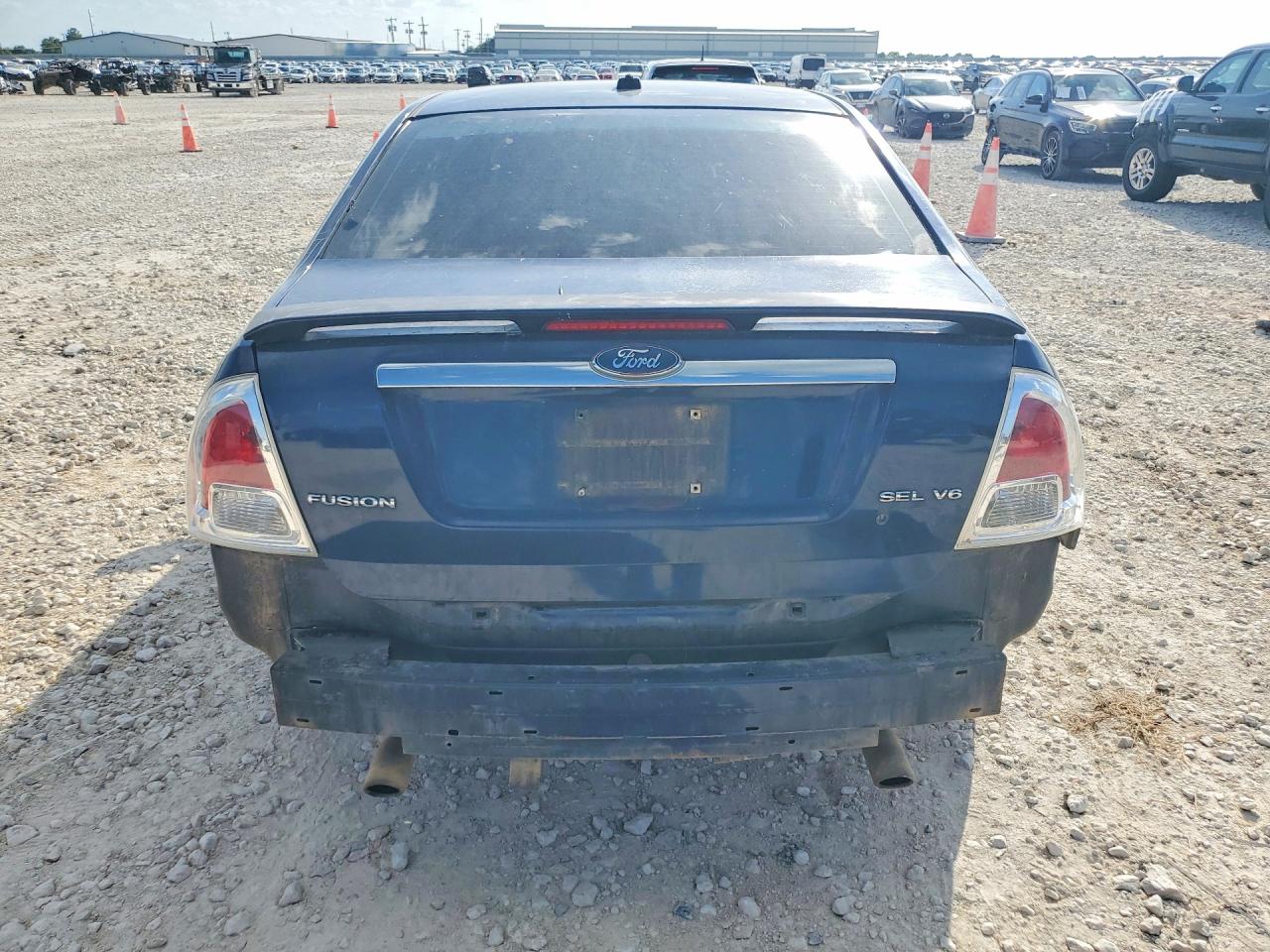 2007 Ford Fusion Sel Blue vin: 3FAHP08187R156508