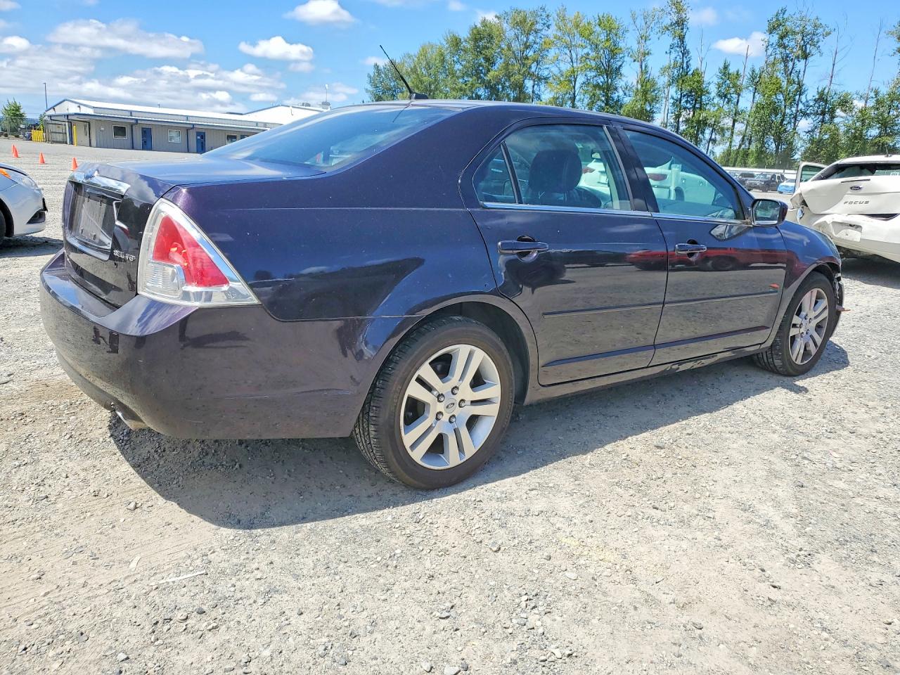 2007 Ford Fusion Sel Purple vin: 3FAHP08187R184681
