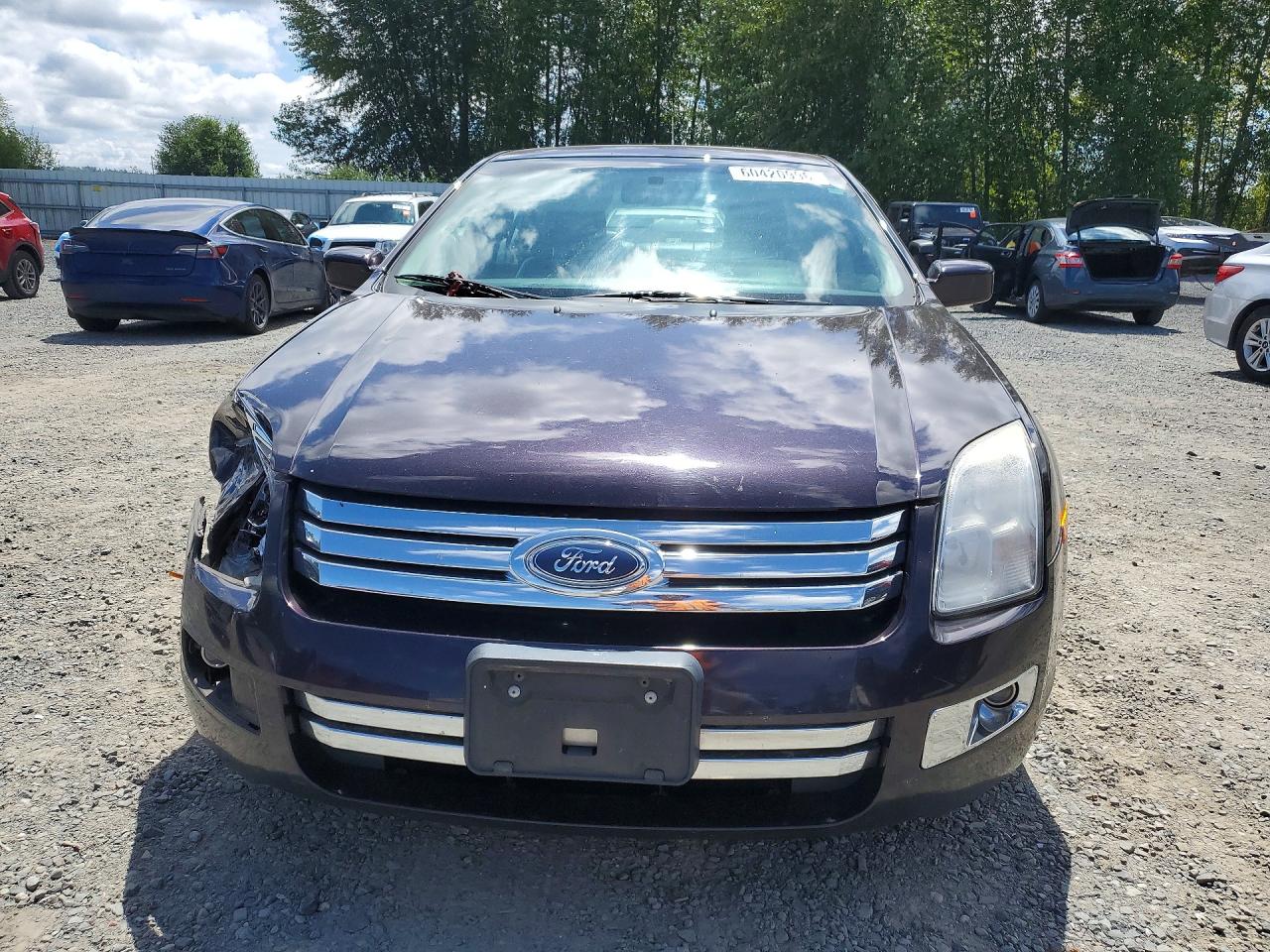 2007 Ford Fusion Sel Purple vin: 3FAHP08187R184681