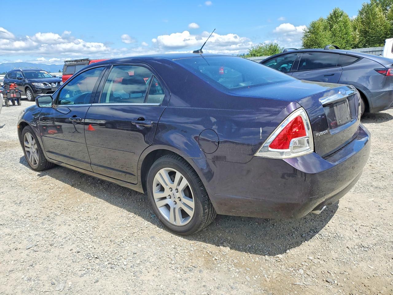 2007 Ford Fusion Sel Purple vin: 3FAHP08187R184681