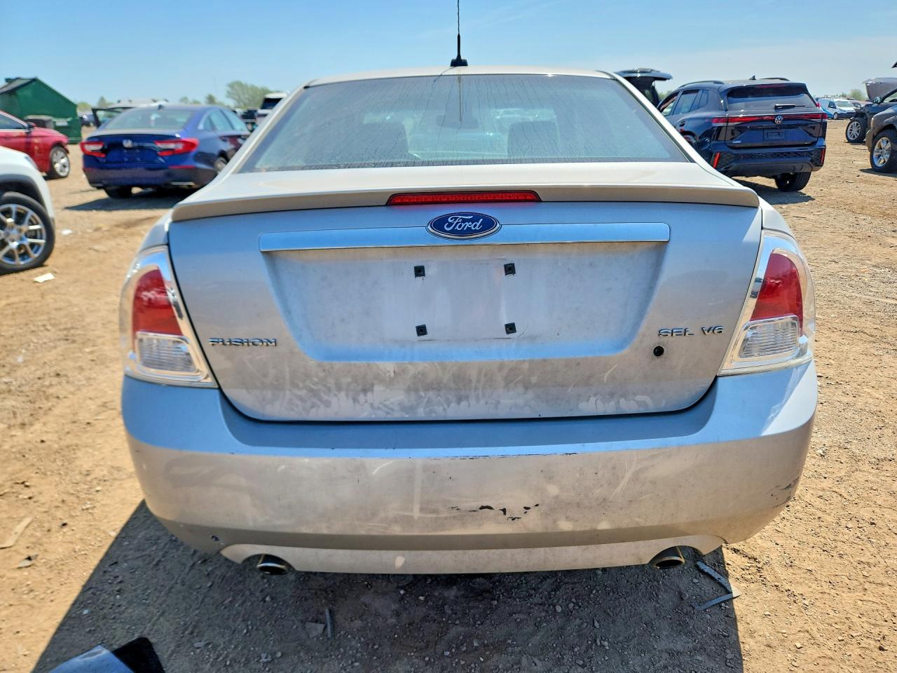 2008 Ford Fusion Sel Silver vin: 3FAHP08188R108914