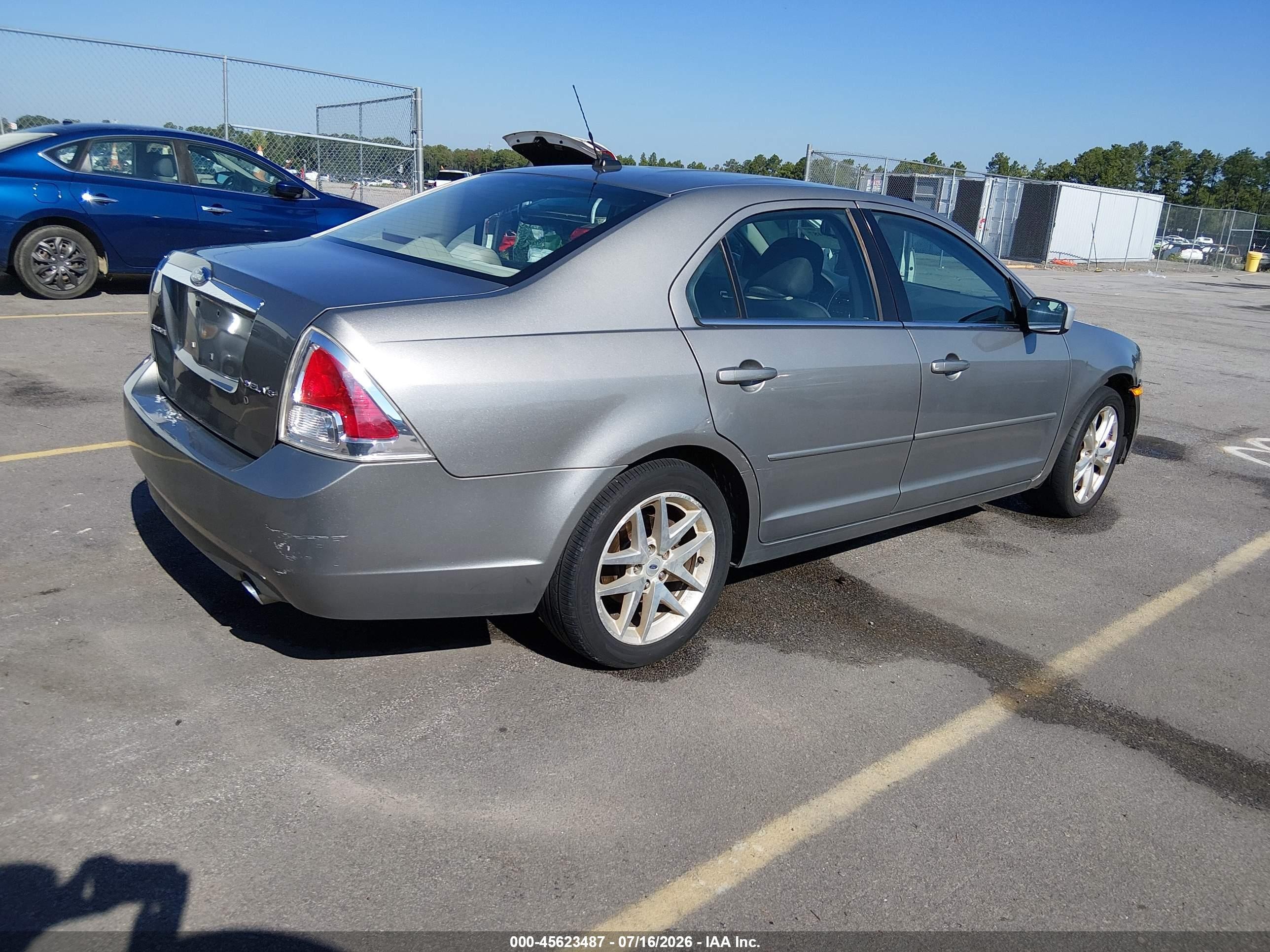 2009 Ford Fusion Sel Серебряный vin: 3FAHP08189R106470
