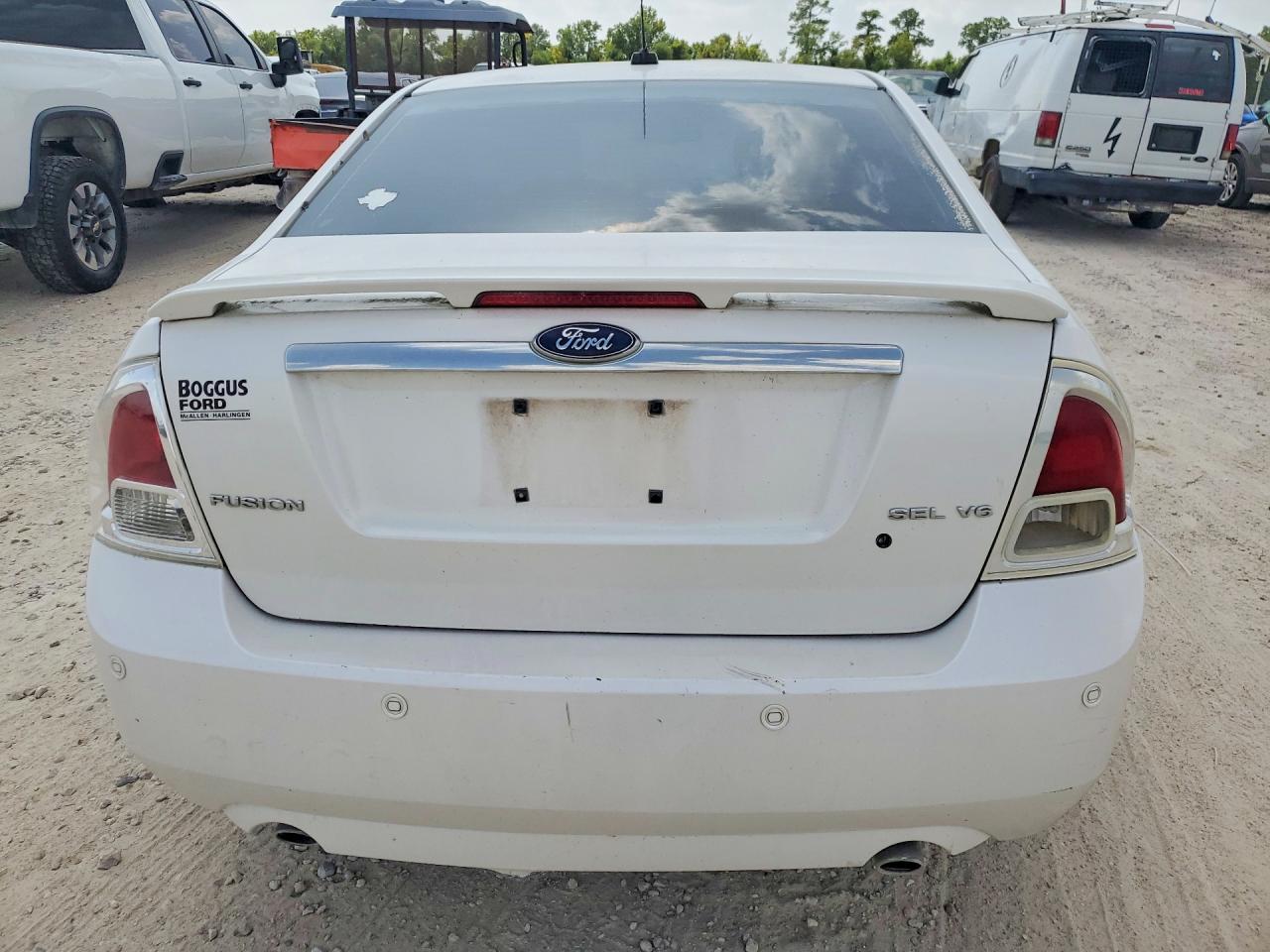 2009 Ford Fusion Sel Белый vin: 3FAHP08189R110647