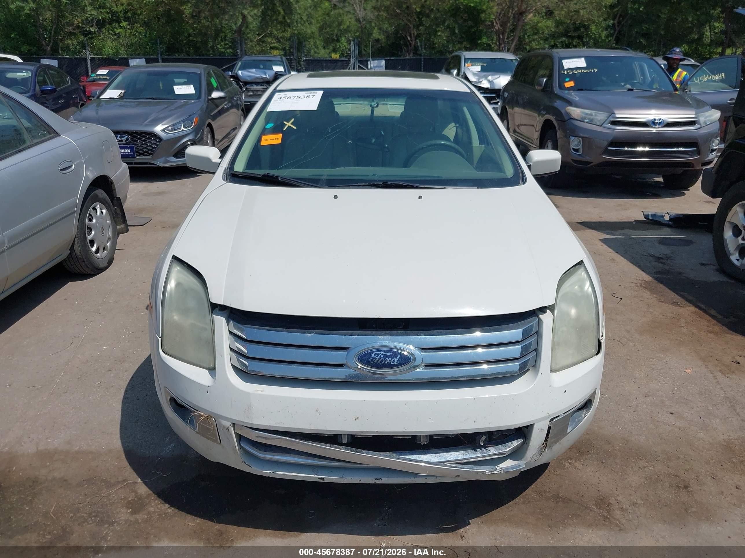 2009 Ford Fusion Sel White vin: 3FAHP08189R152803