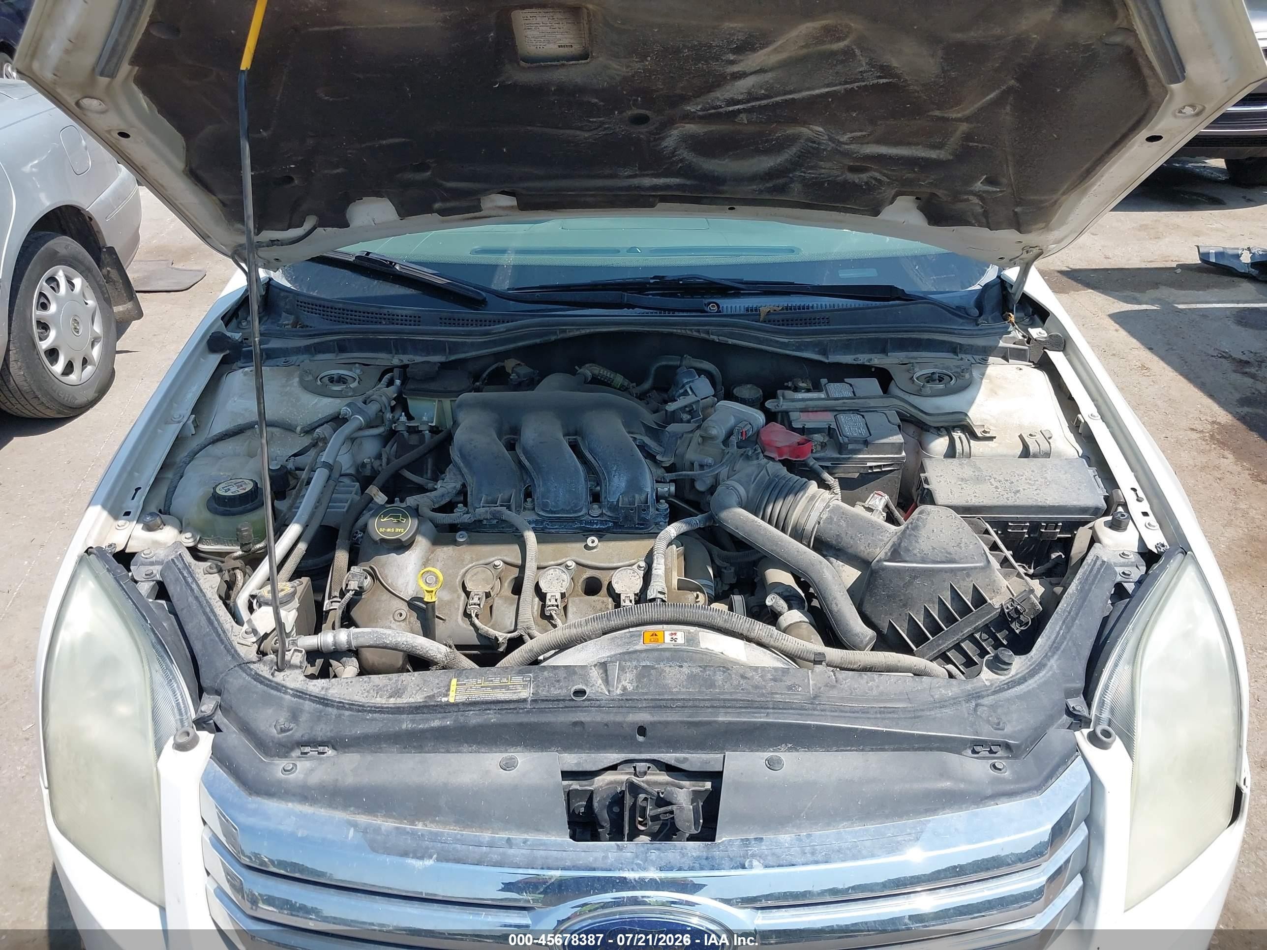 2009 Ford Fusion Sel White vin: 3FAHP08189R152803