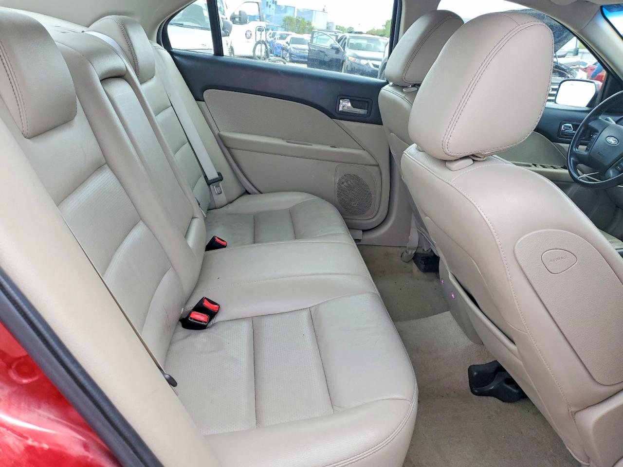 2009 Ford Fusion Sel Maroon vin: 3FAHP08189R163347