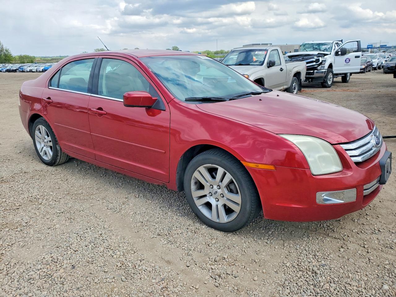 2009 Ford Fusion Sel Maroon vin: 3FAHP08189R163347