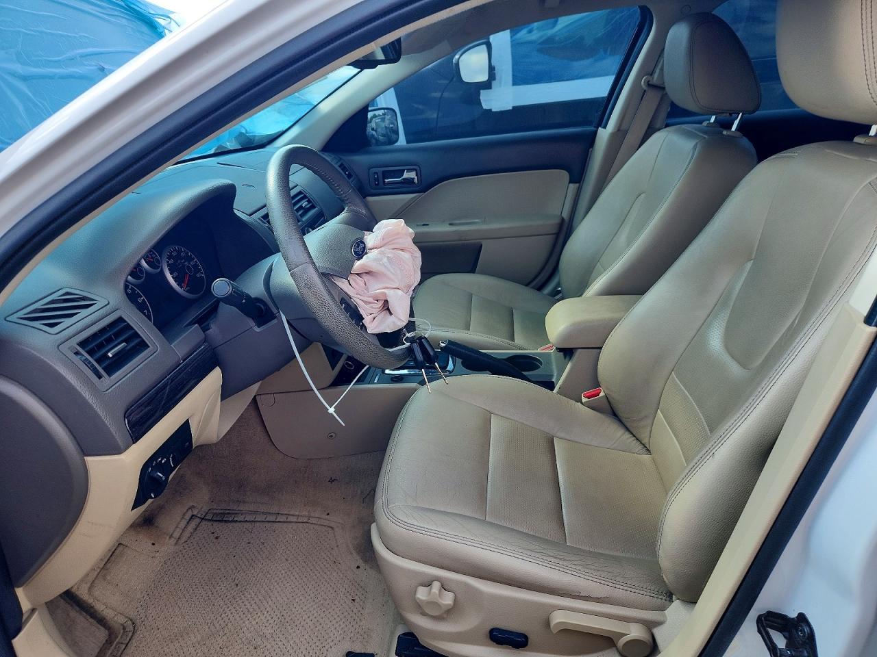 2009 Ford Fusion Sel Белый vin: 3FAHP08189R191147