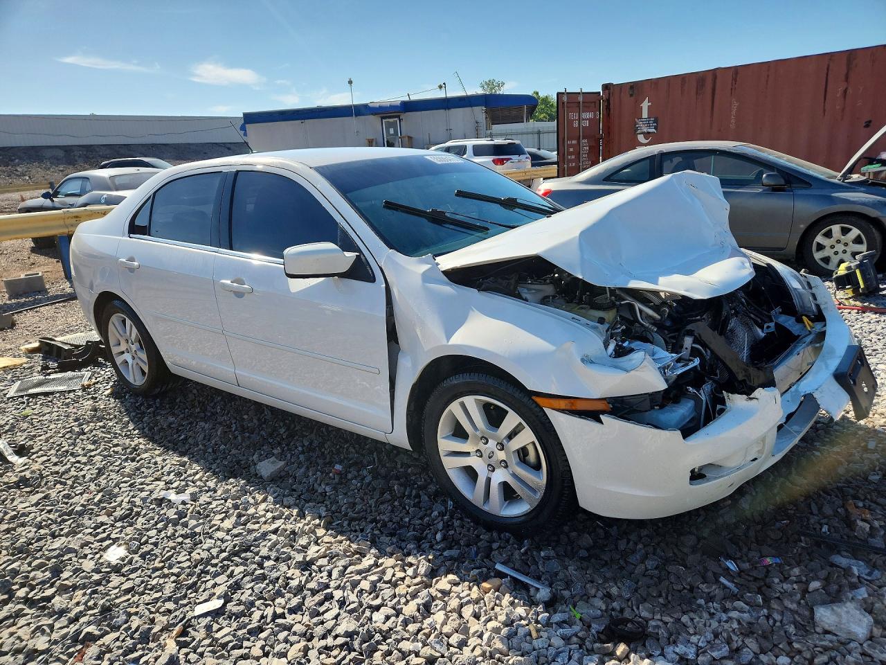 2009 Ford Fusion Sel Белый vin: 3FAHP08189R191147