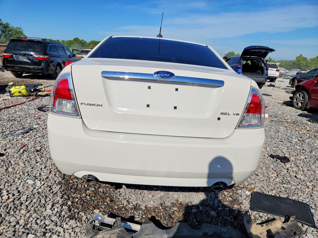 2009 Ford Fusion Sel Белый vin: 3FAHP08189R191147