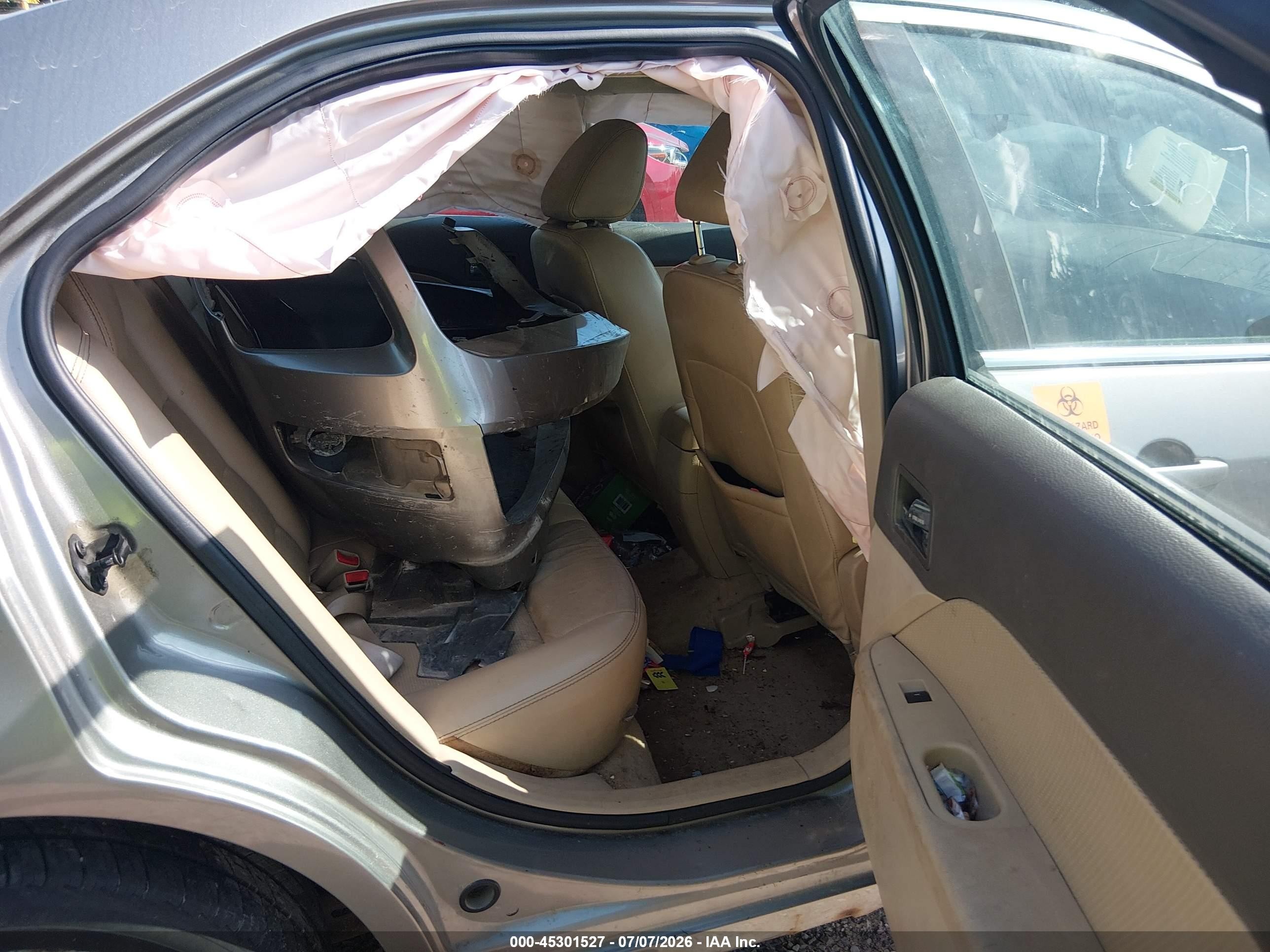 2009 Ford Fusion Sel Gray vin: 3FAHP08189R215060