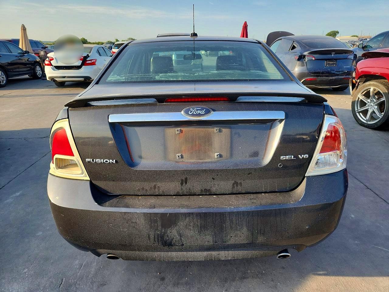 2007 Ford Fusion Sel Charcoal vin: 3FAHP08197R132346