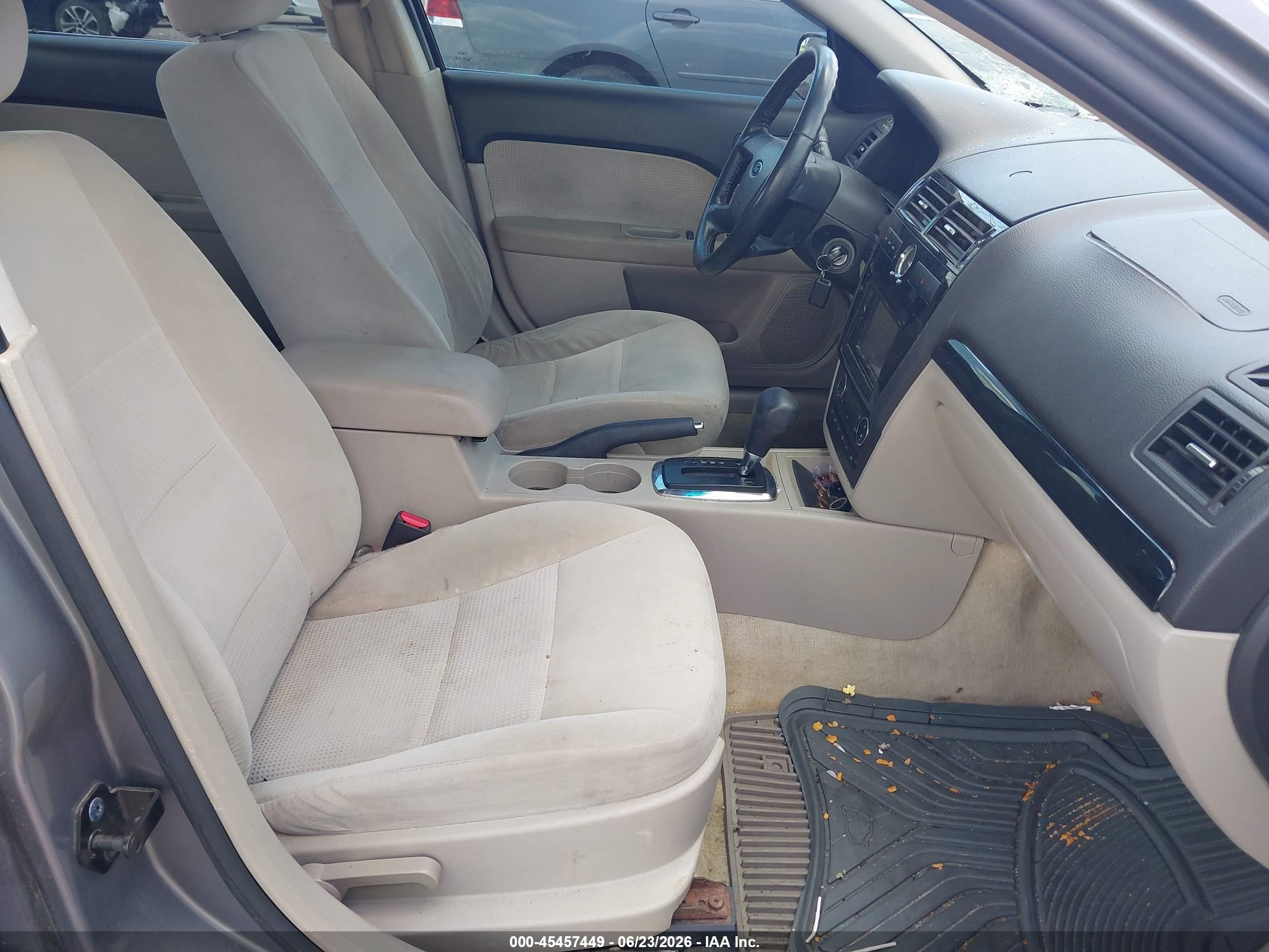 2007 Ford Fusion Sel Silver vin: 3FAHP08197R214058
