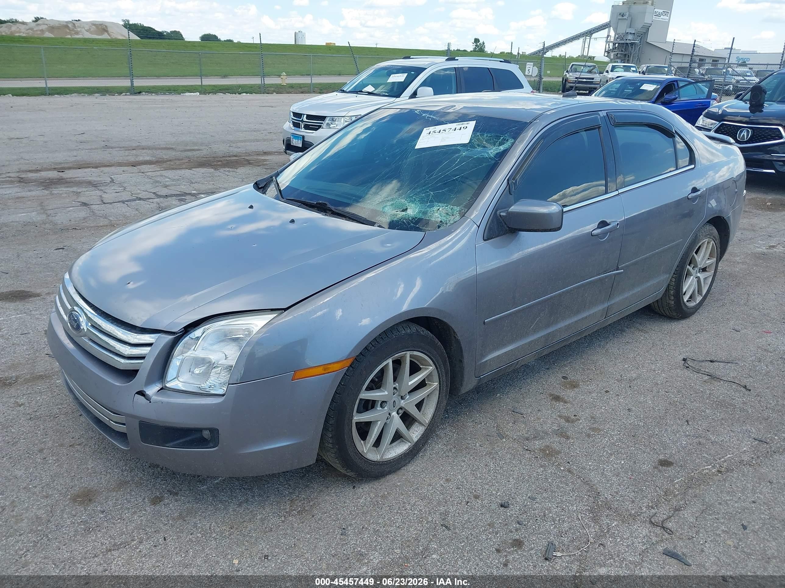 2007 Ford Fusion Sel Silver vin: 3FAHP08197R214058