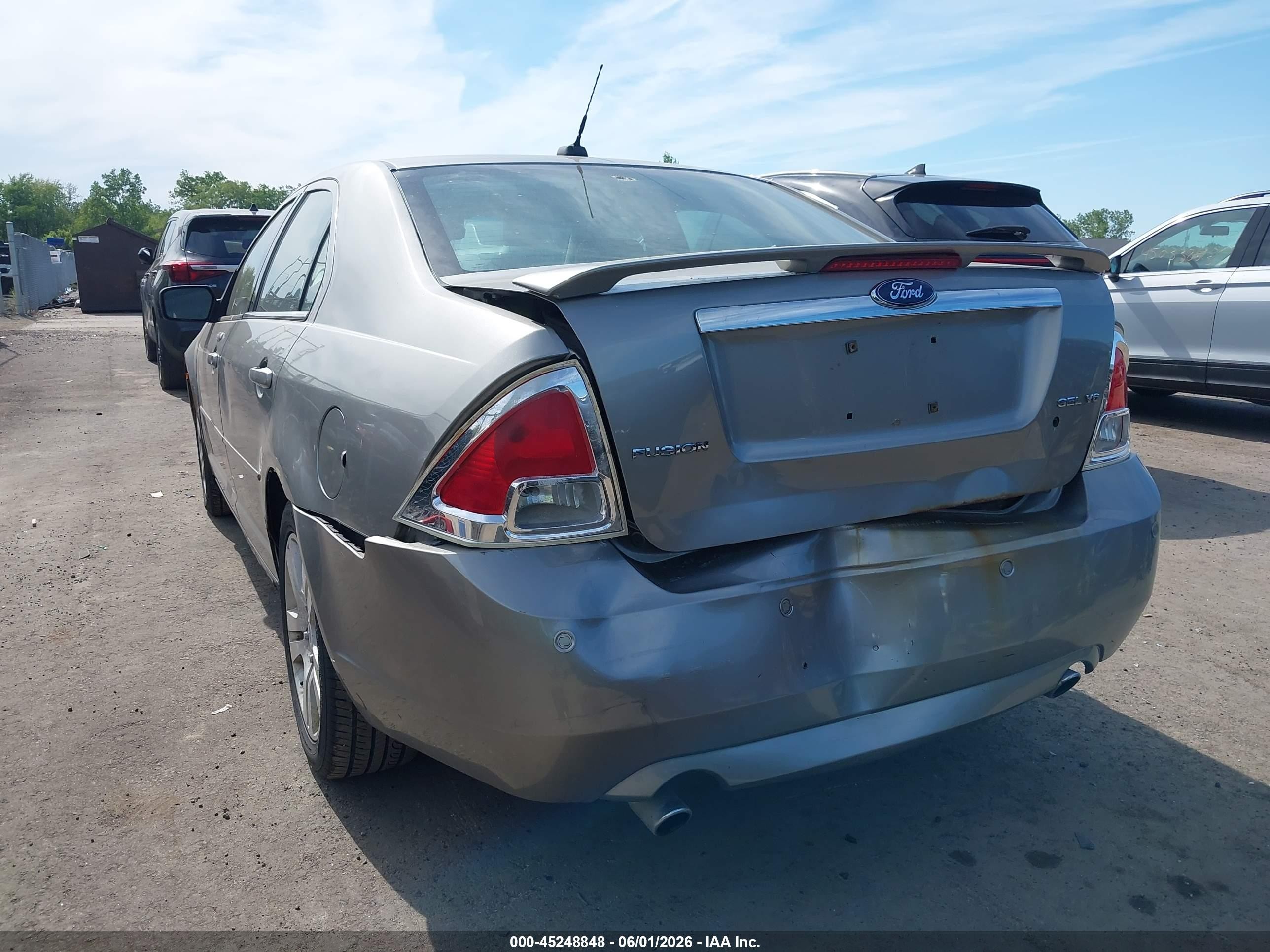 2008 Ford Fusion Sel Серебряный vin: 3FAHP08198R125141