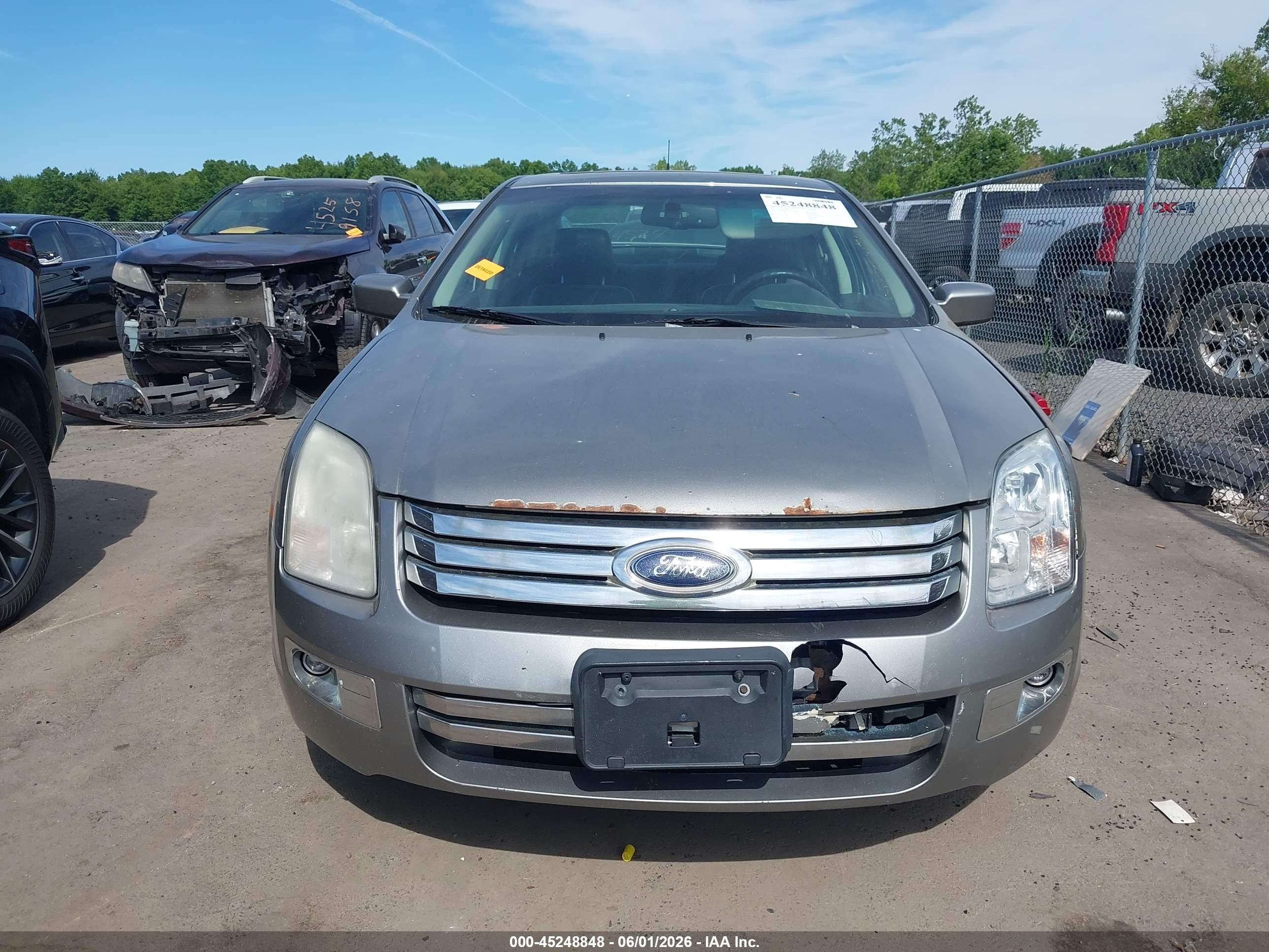 2008 Ford Fusion Sel Серебряный vin: 3FAHP08198R125141
