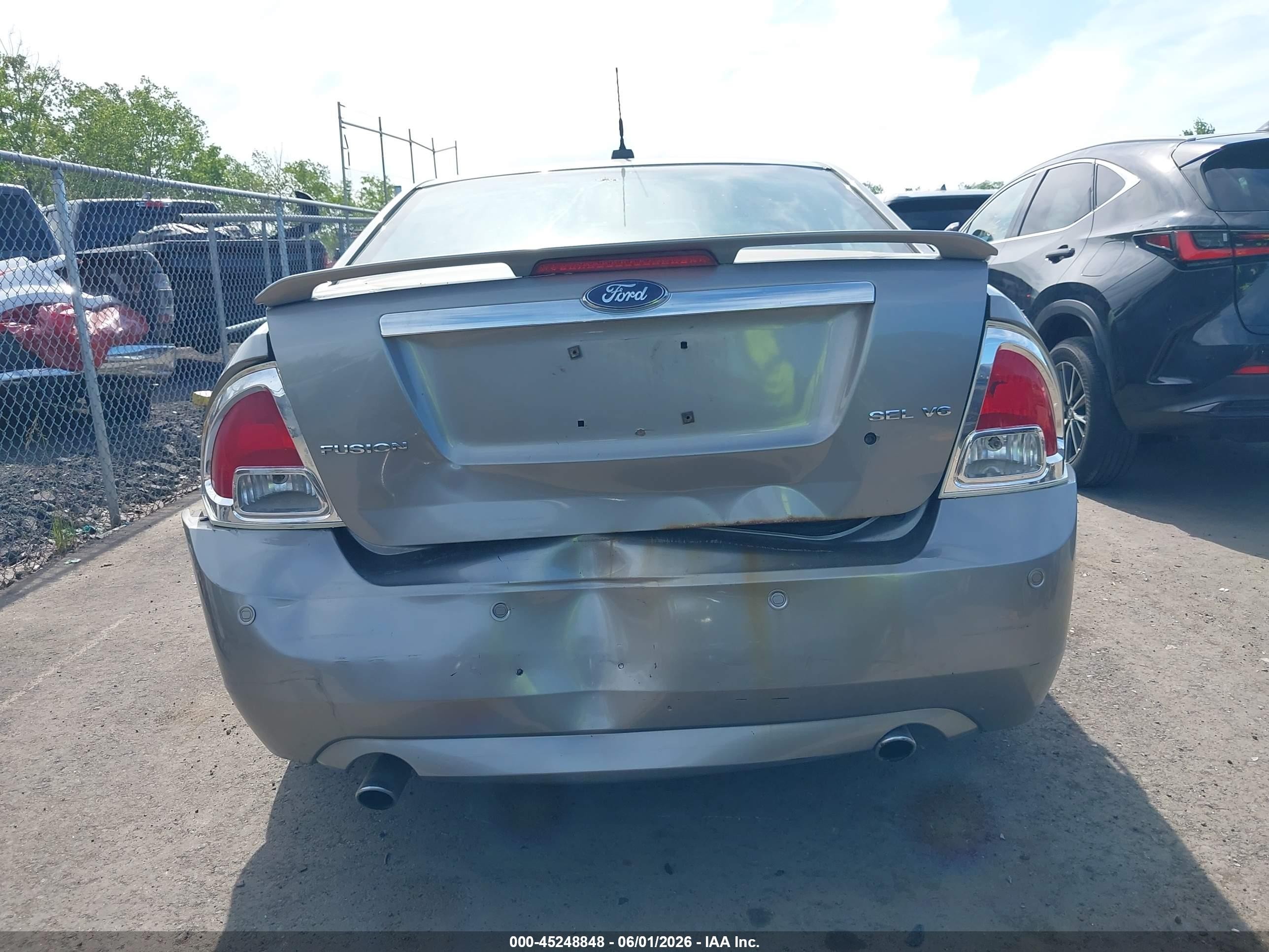 2008 Ford Fusion Sel Серебряный vin: 3FAHP08198R125141