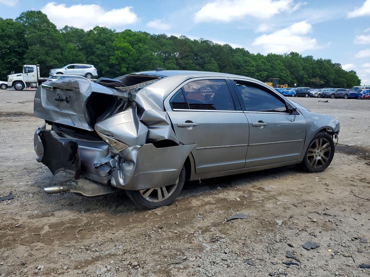 2008 Ford Fusion Sel Gray vin: 3FAHP08198R164988