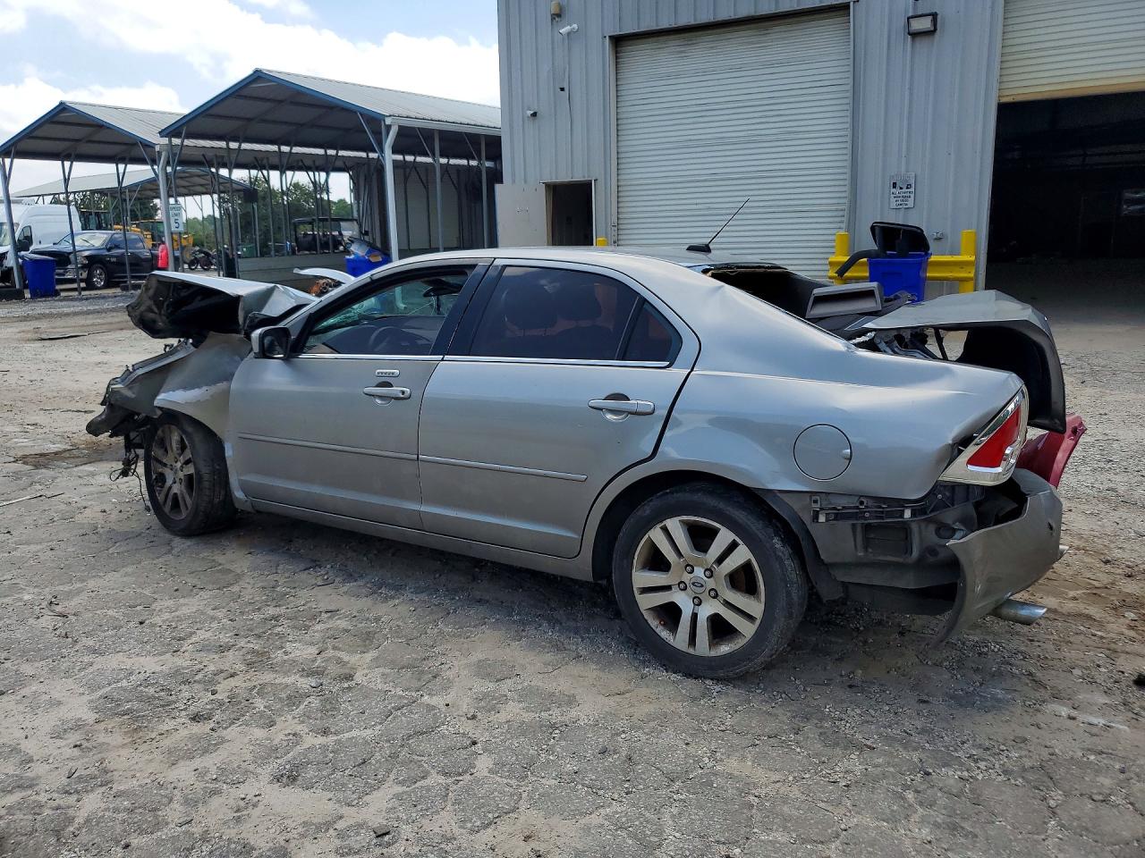 2008 Ford Fusion Sel Gray vin: 3FAHP08198R164988