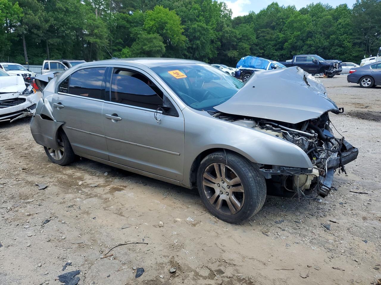2008 Ford Fusion Sel Gray vin: 3FAHP08198R164988