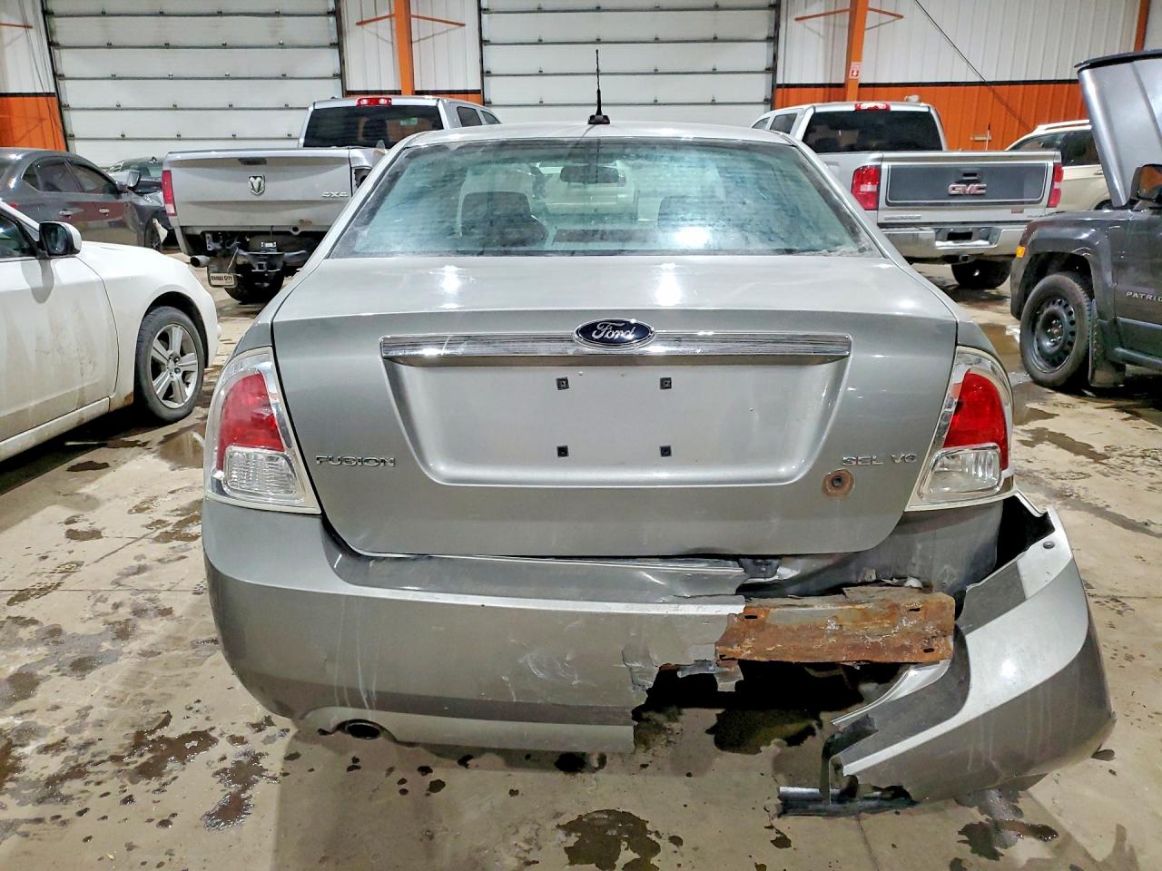2008 Ford Fusion Sel Gray vin: 3FAHP08198R222694