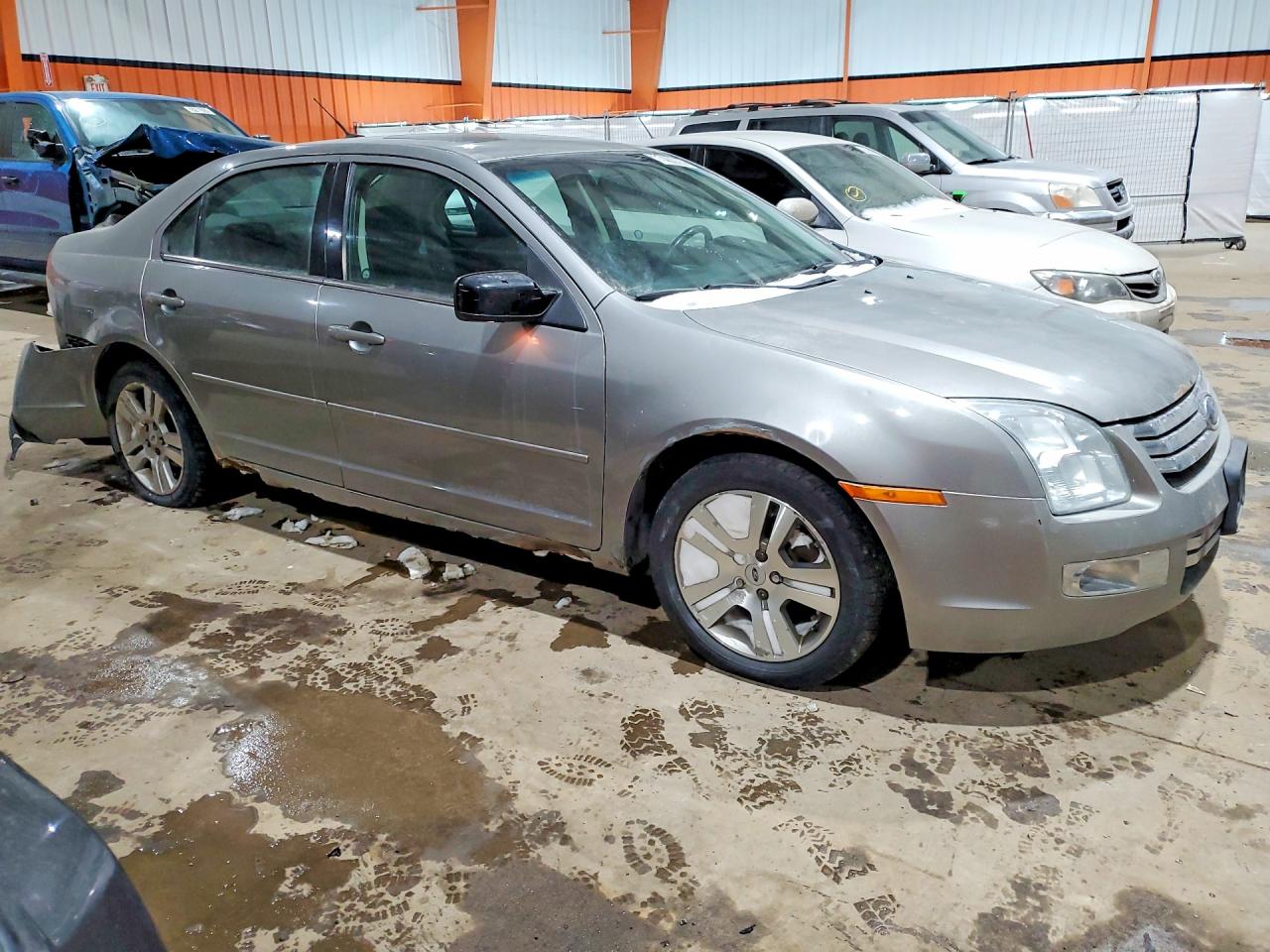 2008 Ford Fusion Sel Gray vin: 3FAHP08198R222694