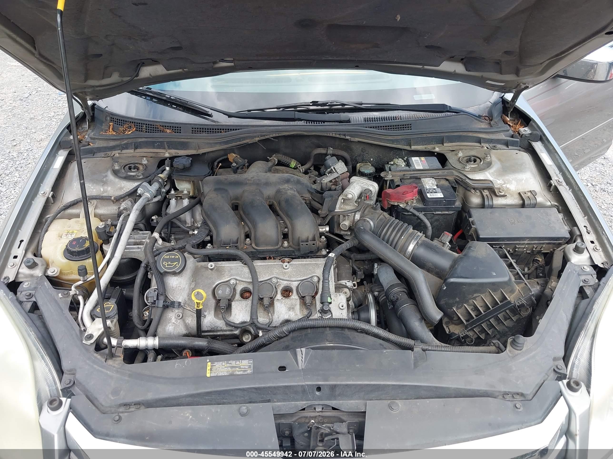 2008 Ford Fusion Sel Silver vin: 3FAHP08198R248745