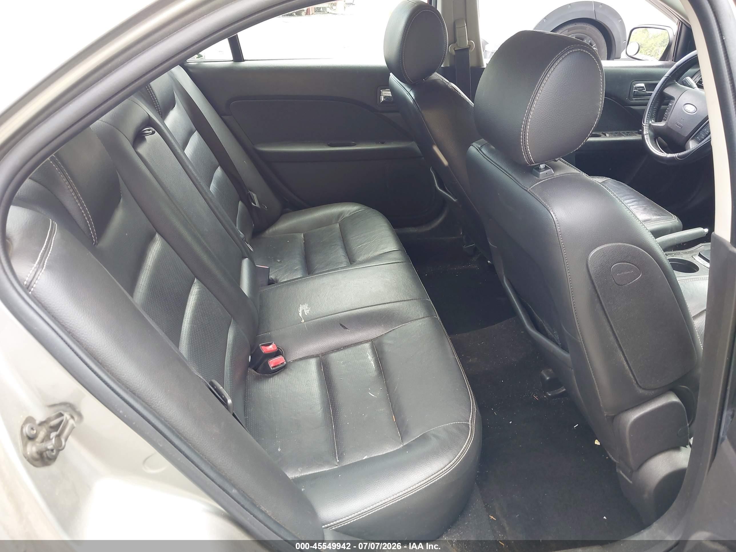 2008 Ford Fusion Sel Silver vin: 3FAHP08198R248745