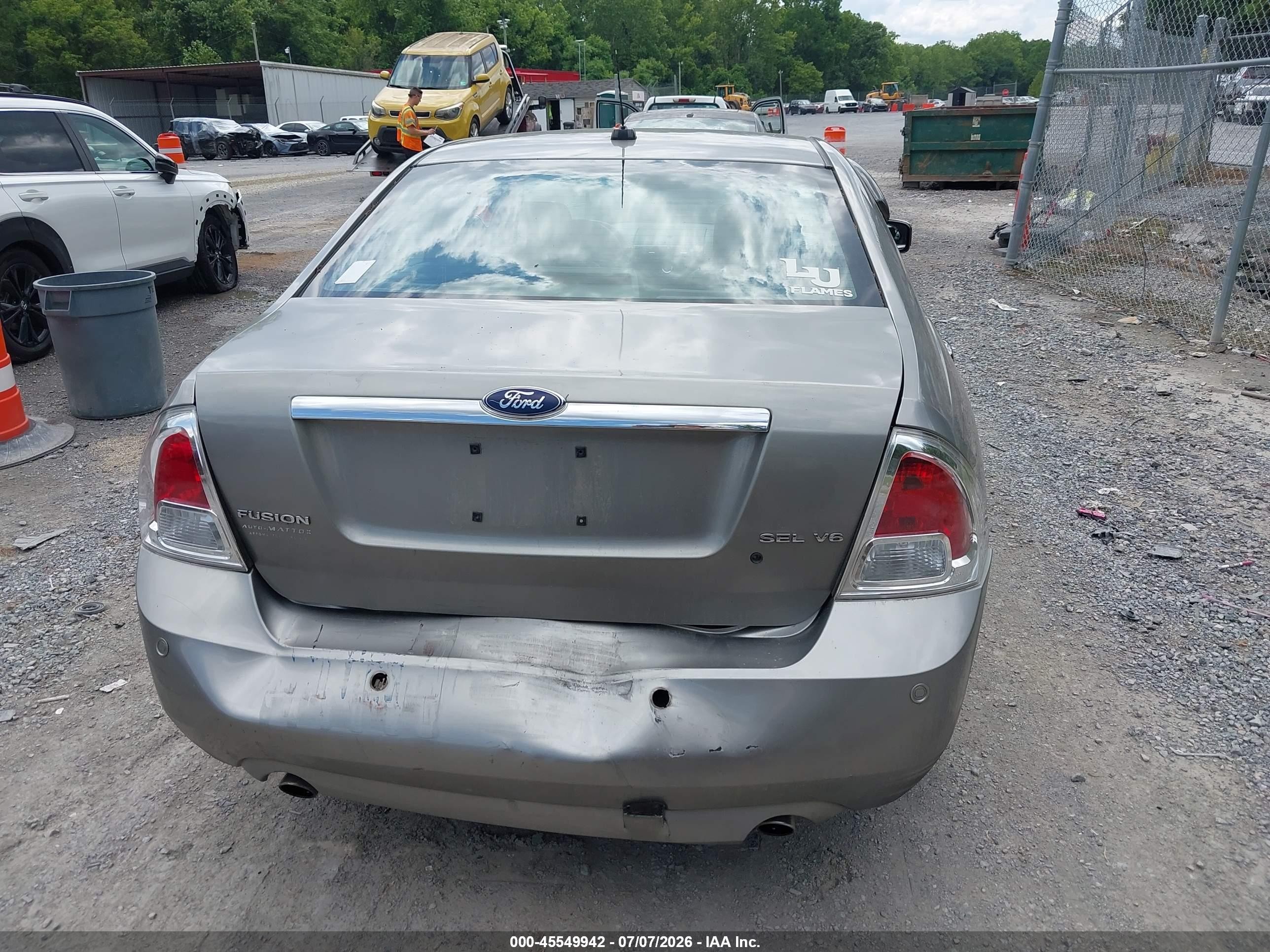 2008 Ford Fusion Sel Silver vin: 3FAHP08198R248745