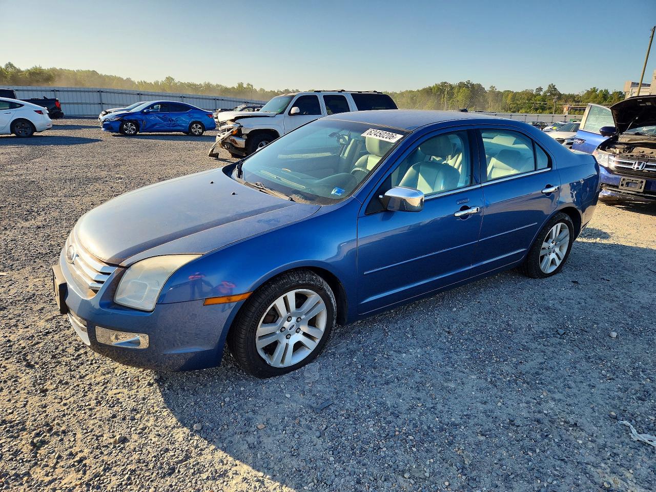 2009 Ford Fusion Sel Blue vin: 3FAHP08199R120748