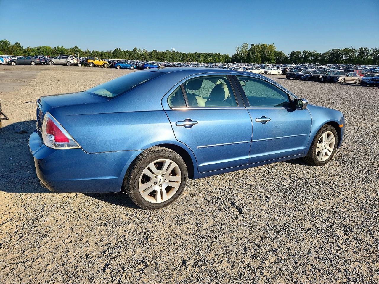 2009 Ford Fusion Sel Blue vin: 3FAHP08199R120748