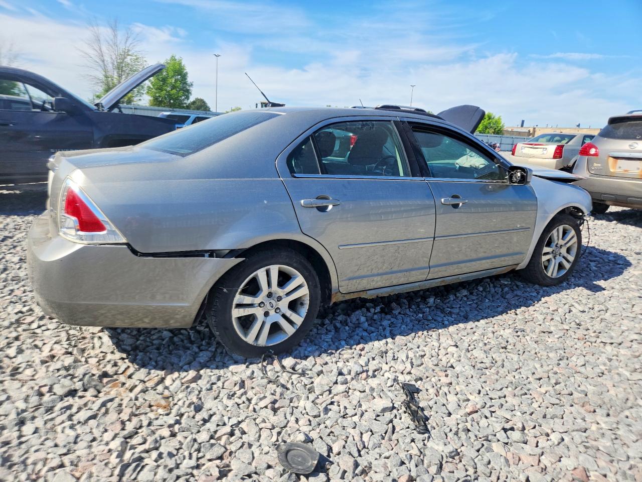 2009 Ford Fusion Sel Silver vin: 3FAHP08199R134407