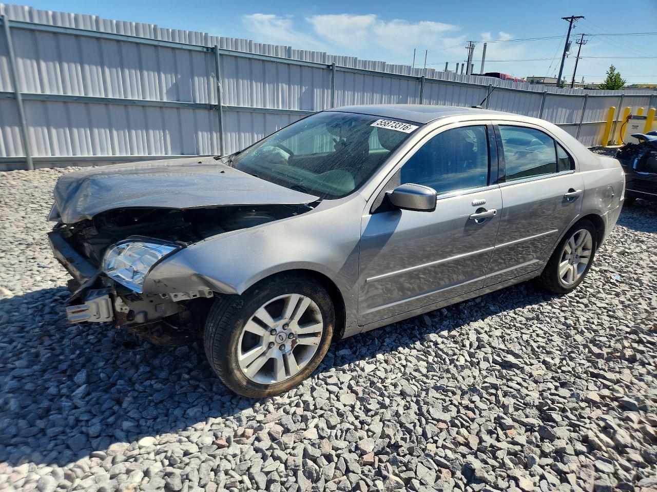 2009 Ford Fusion Sel Silver vin: 3FAHP08199R134407