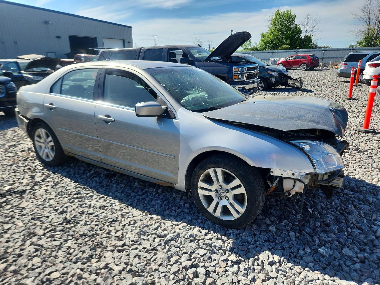2009 Ford Fusion Sel Silver vin: 3FAHP08199R134407