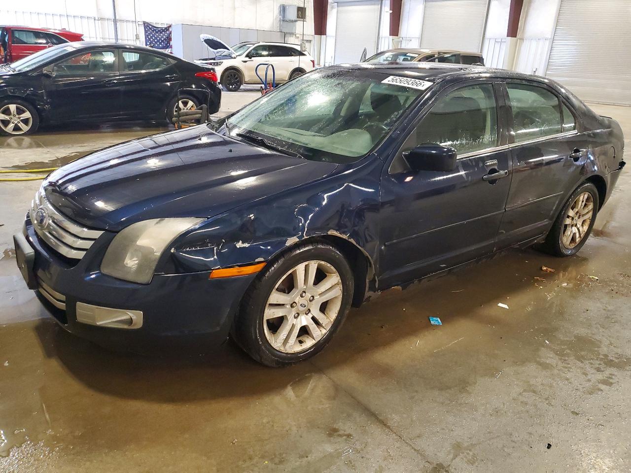 2009 Ford Fusion Sel Blue vin: 3FAHP08199R183431