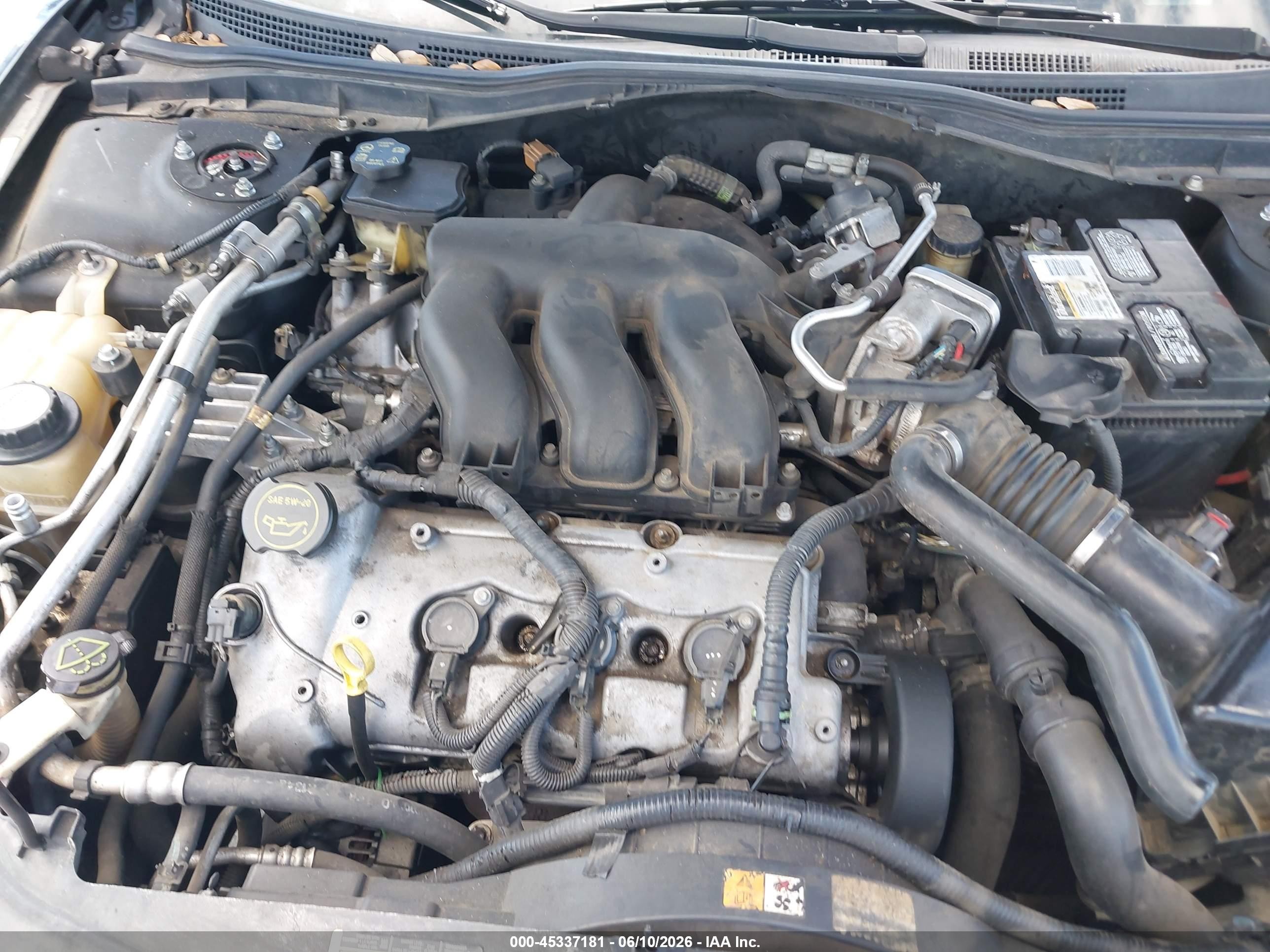 2006 Ford Fusion Sel Black vin: 3FAHP081X6R119541