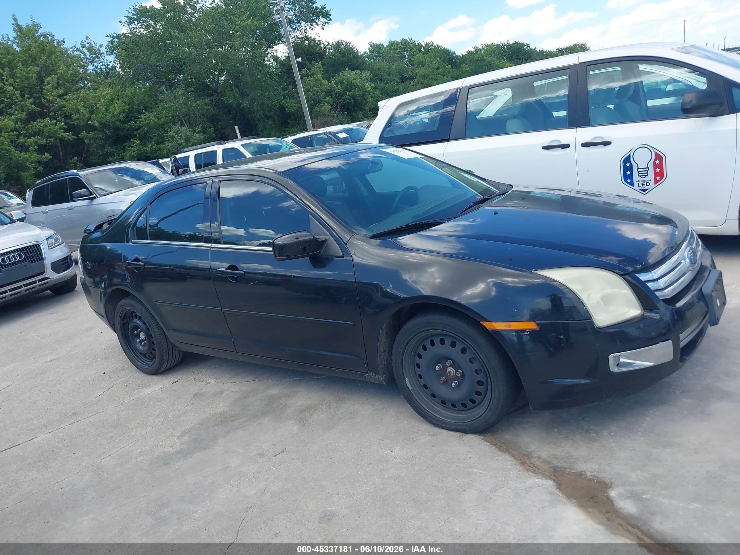 2006 Ford Fusion Sel Black vin: 3FAHP081X6R119541