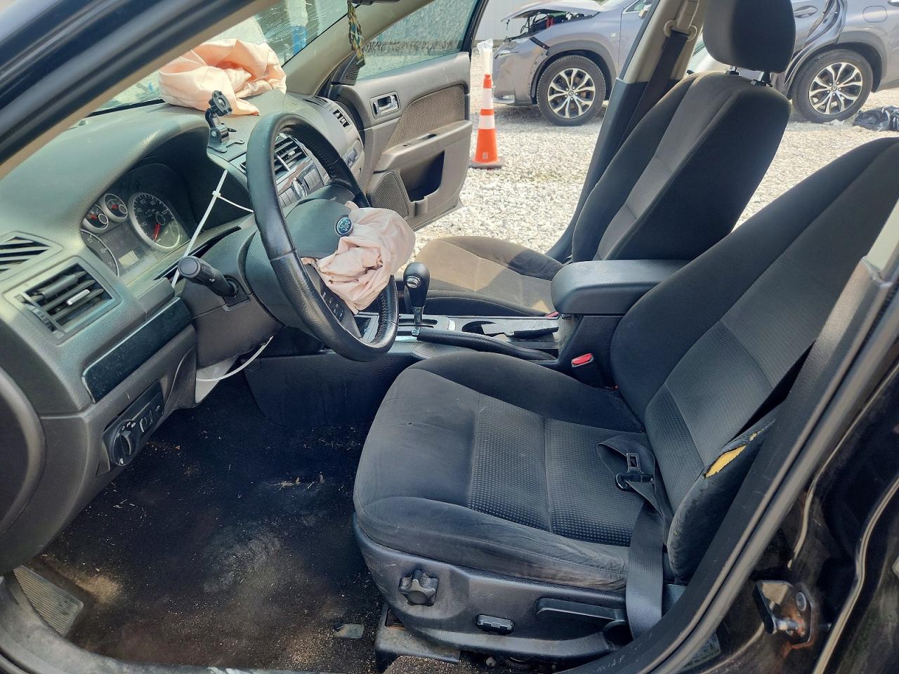 2007 Ford Fusion Sel Black vin: 3FAHP081X7R163525