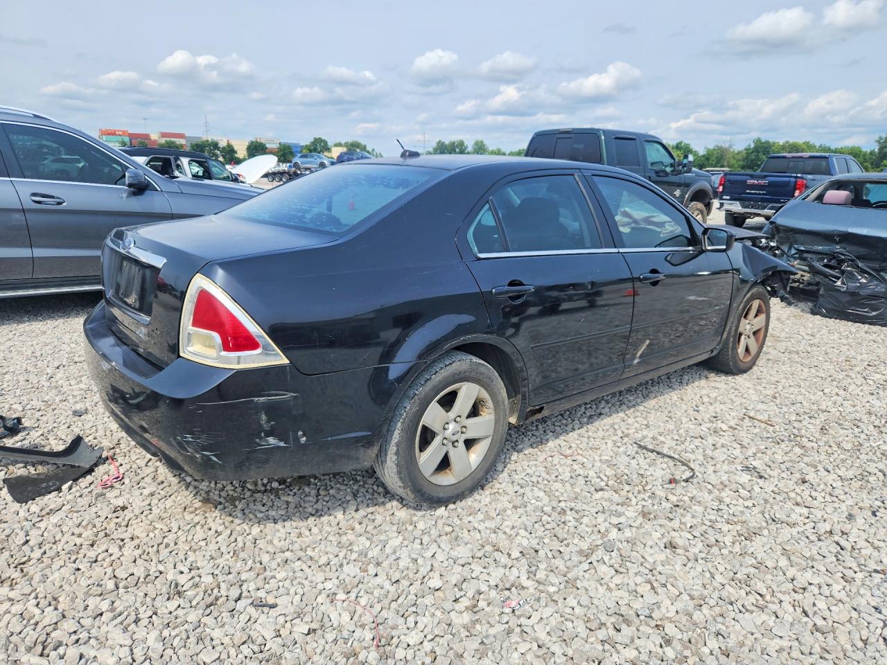 2007 Ford Fusion Sel Black vin: 3FAHP081X7R163525
